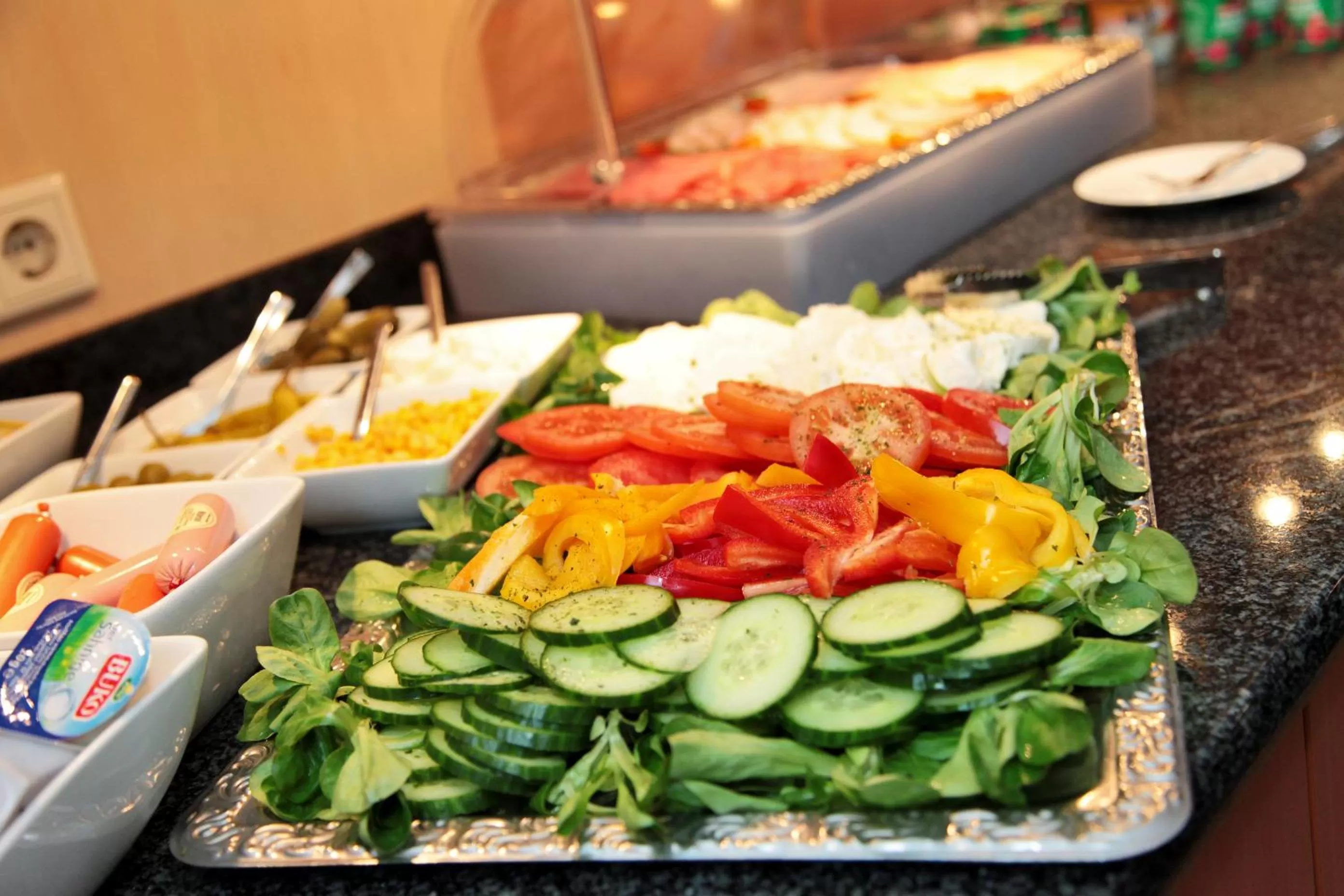 Buffet breakfast in Hotel Petul An der Zeche