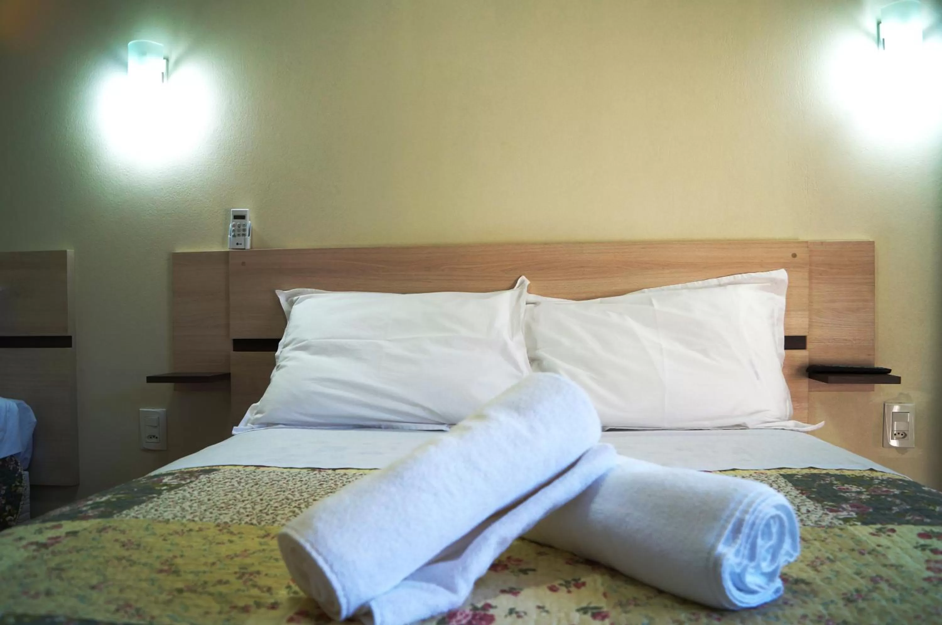 Bed in Hotel Park Haus