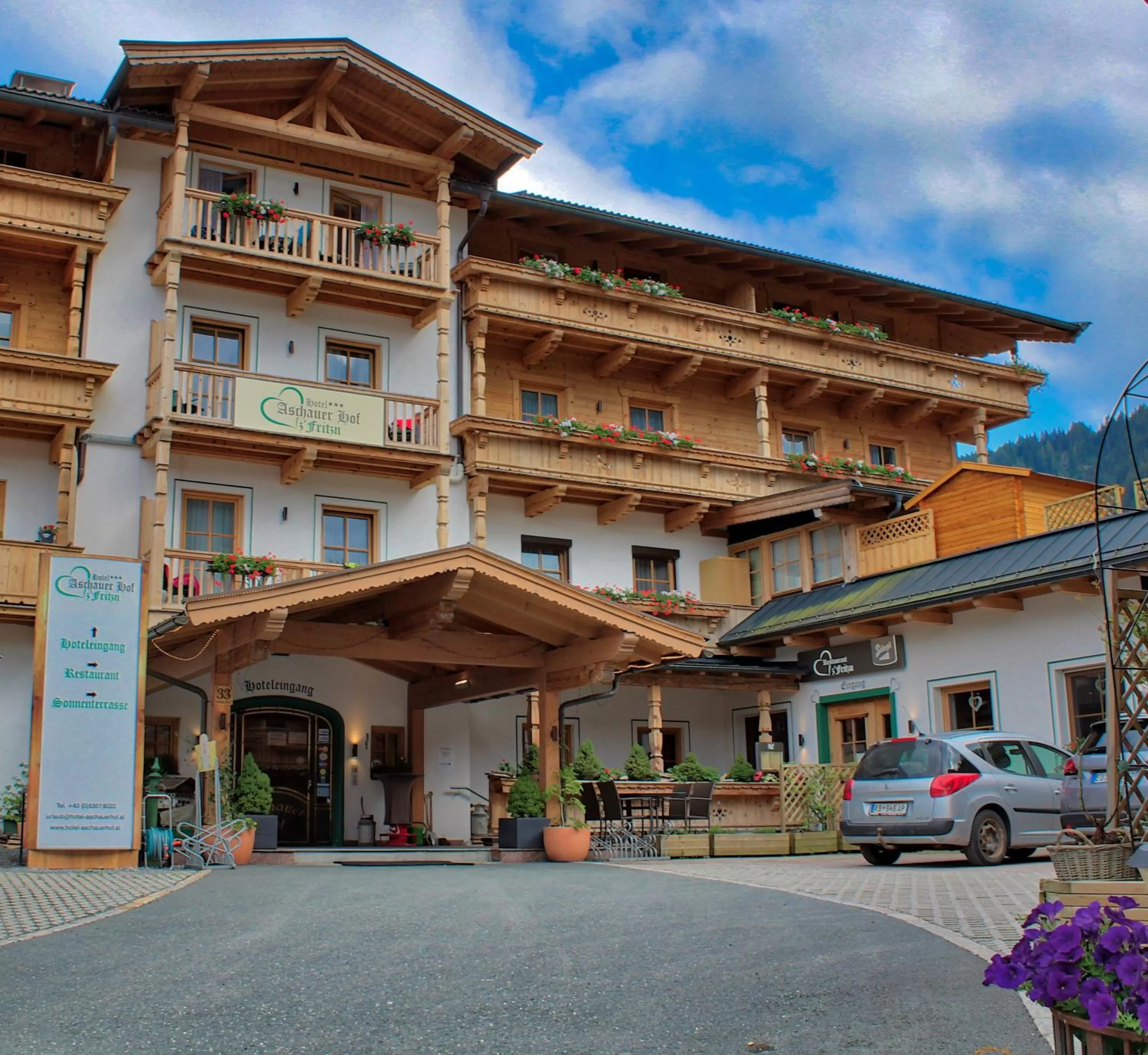 Property building in Hotel Aschauer Hof z'Fritzn