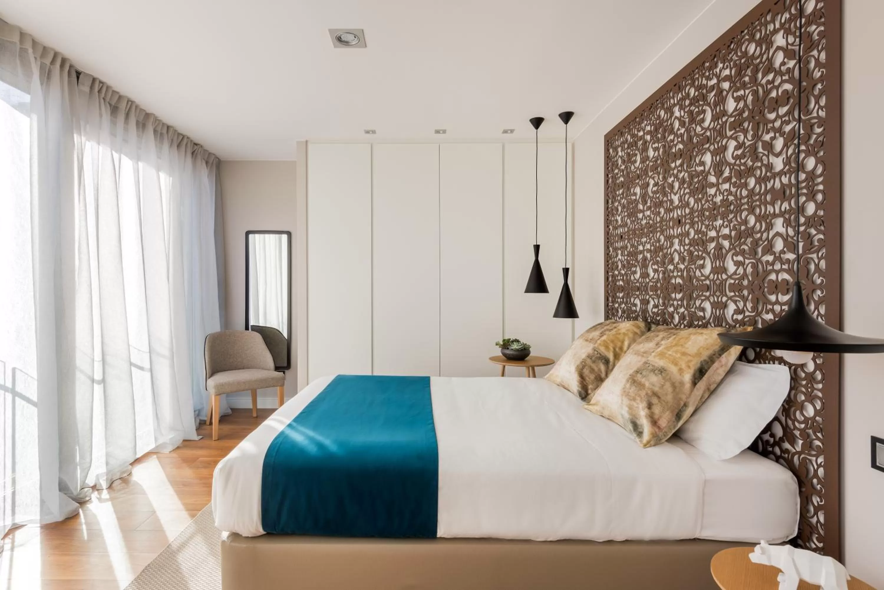 Bedroom, Bed in Gran View Apartments