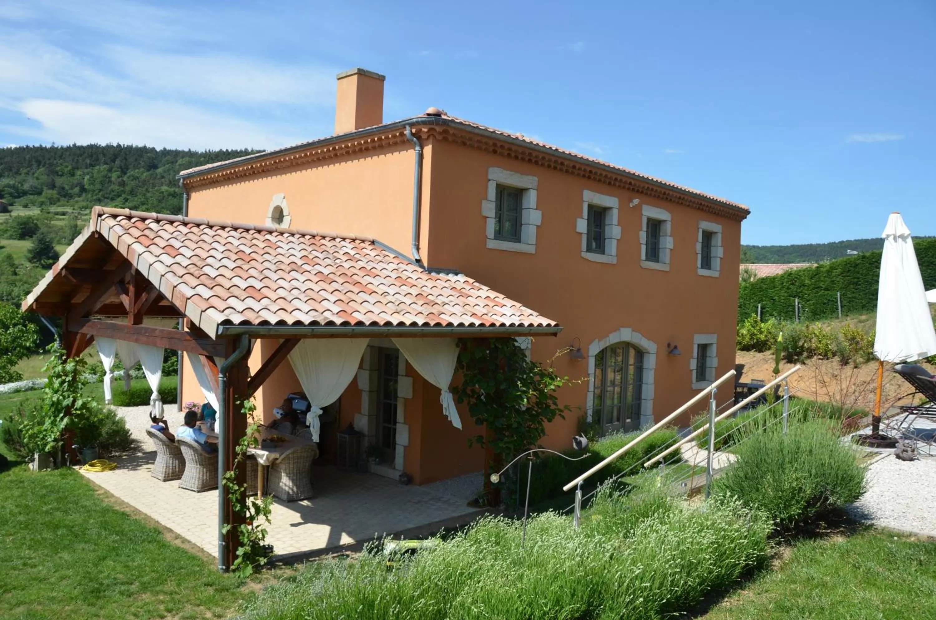 Balcony/Terrace in La Bastide de Fontaille