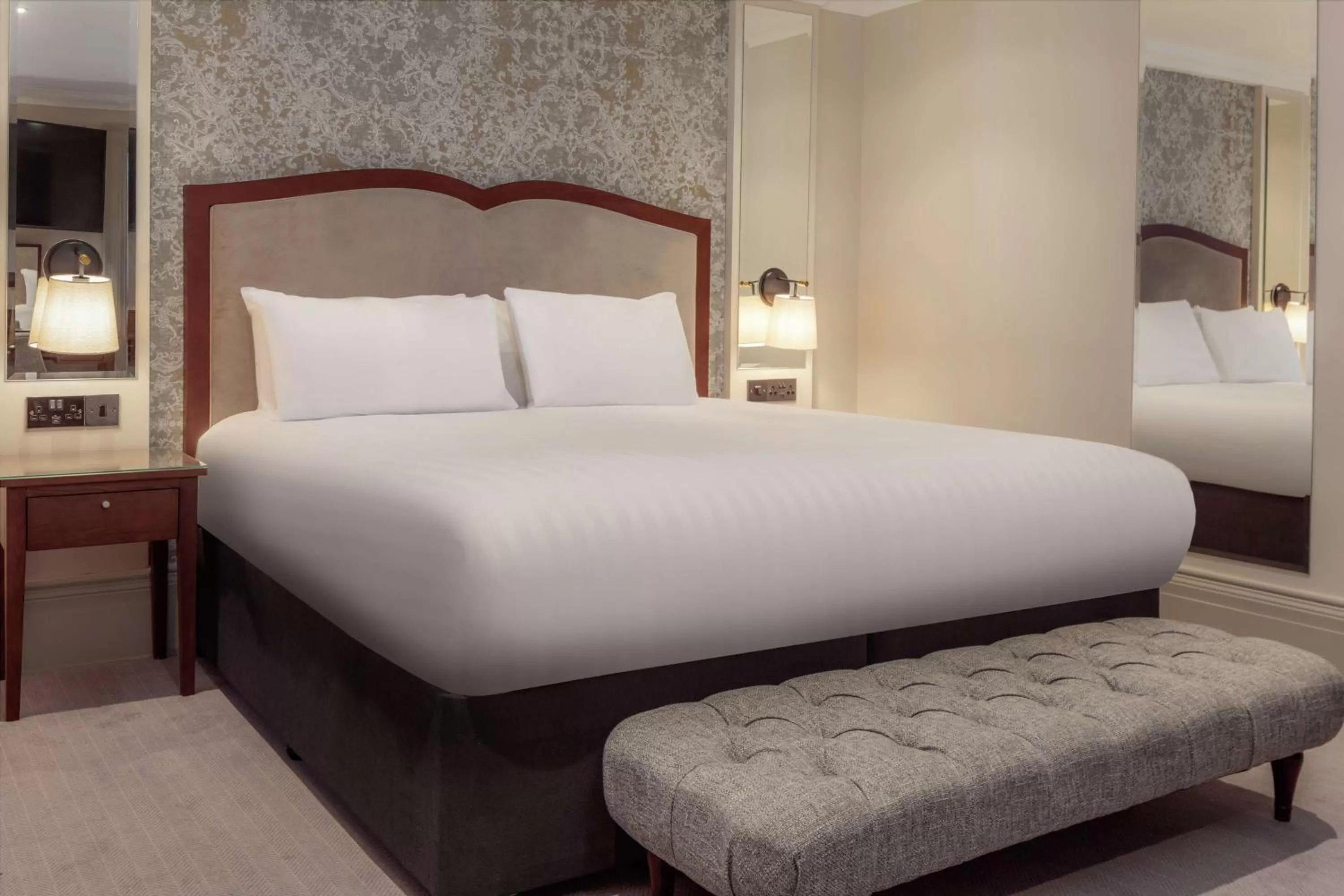 Bed in DoubleTree by Hilton Harrogate Majestic Hotel & Spa