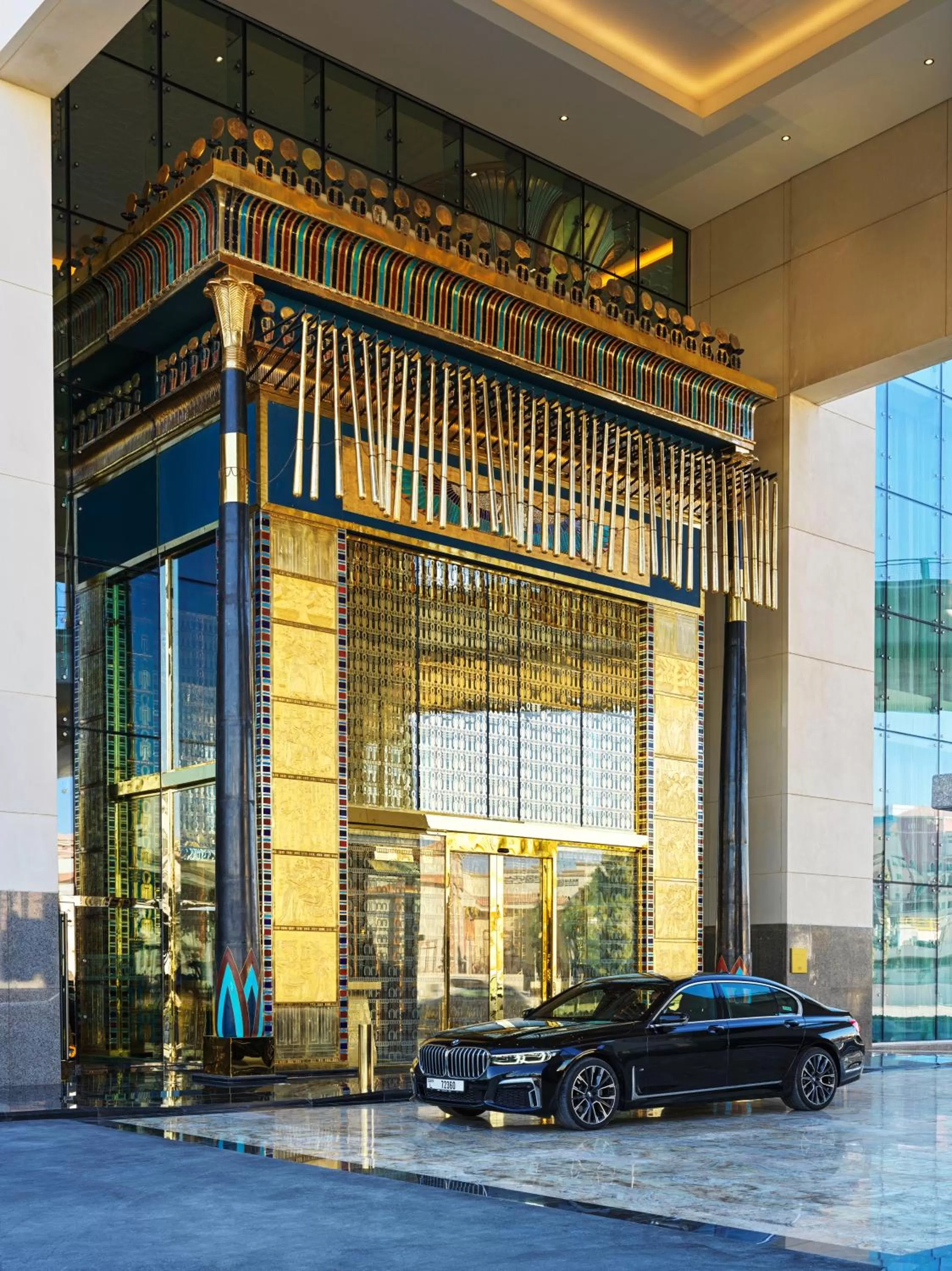 Facade/entrance in Sofitel Dubai The Obelisk