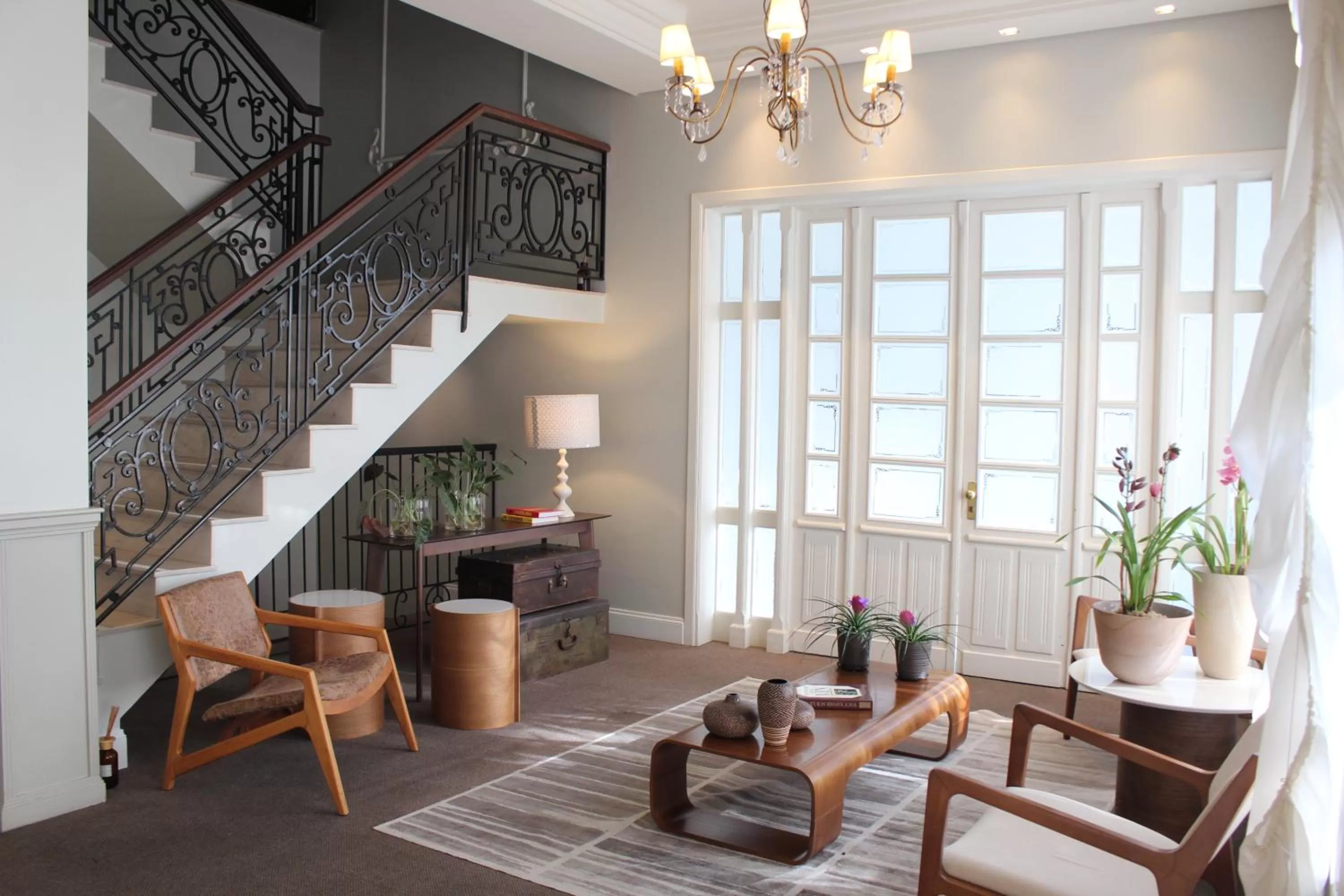 Lobby or reception in Hotel Casacurta