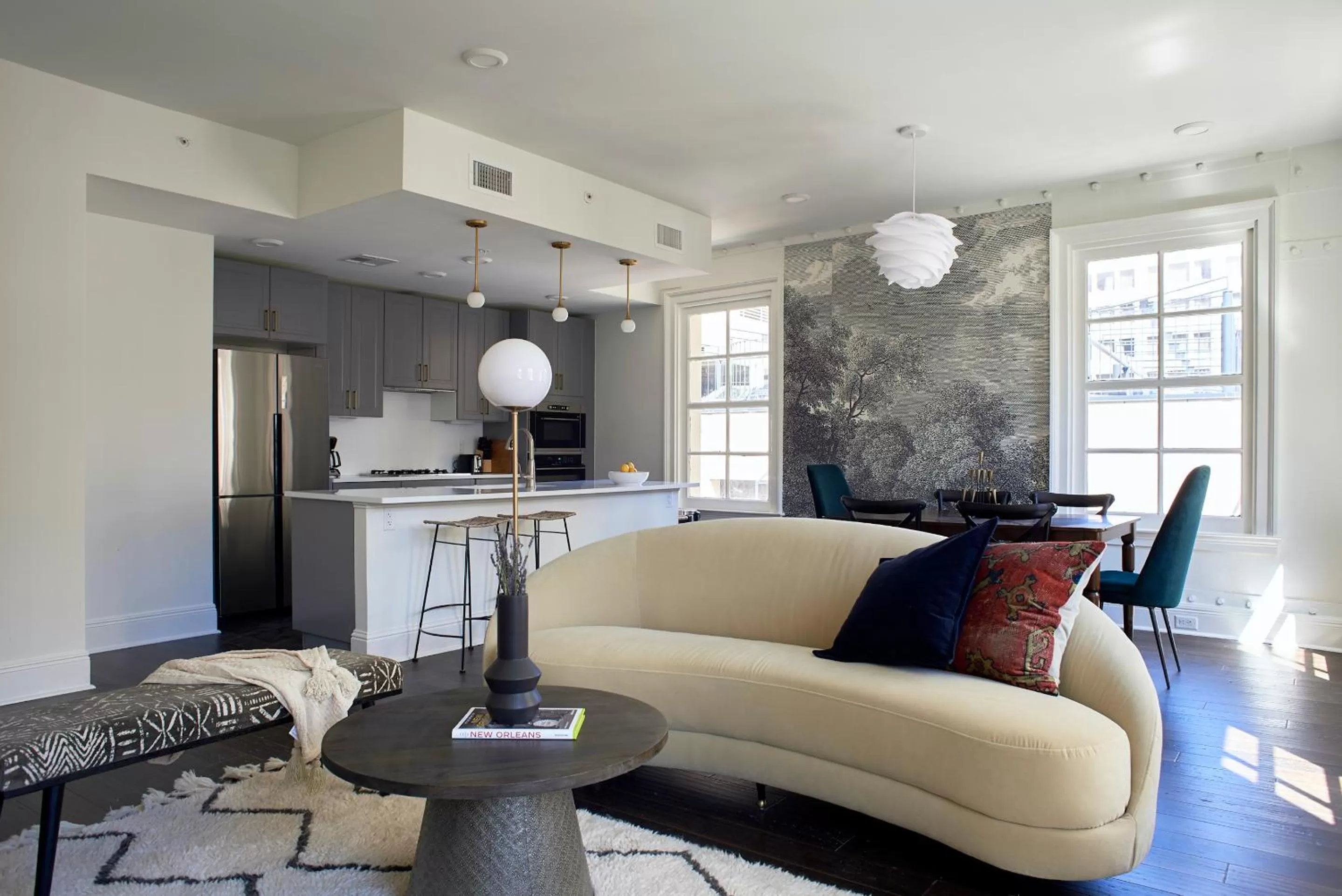 Living room, Seating Area in Sonder Lafayette Square