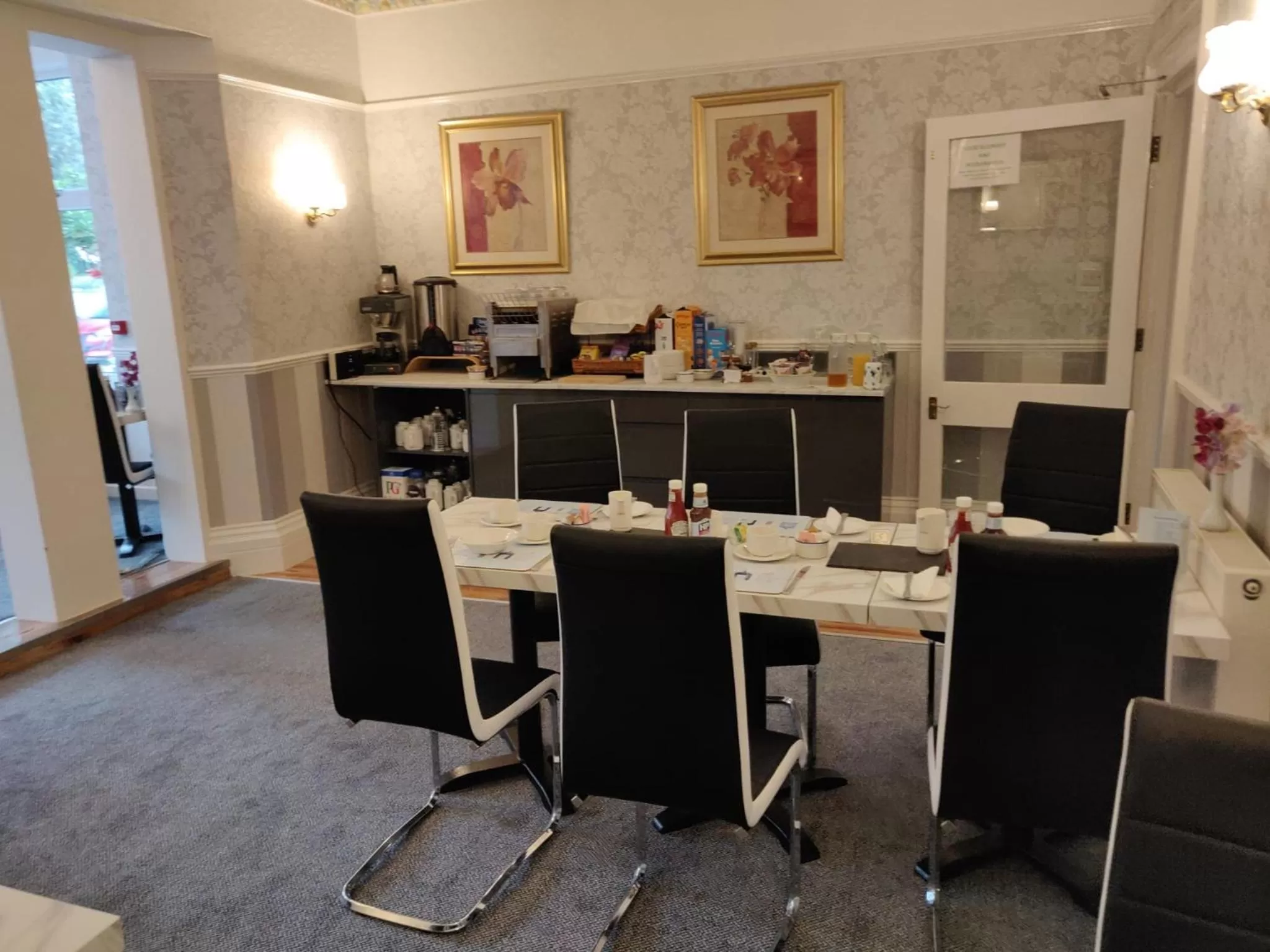 Dining area in The Westgate