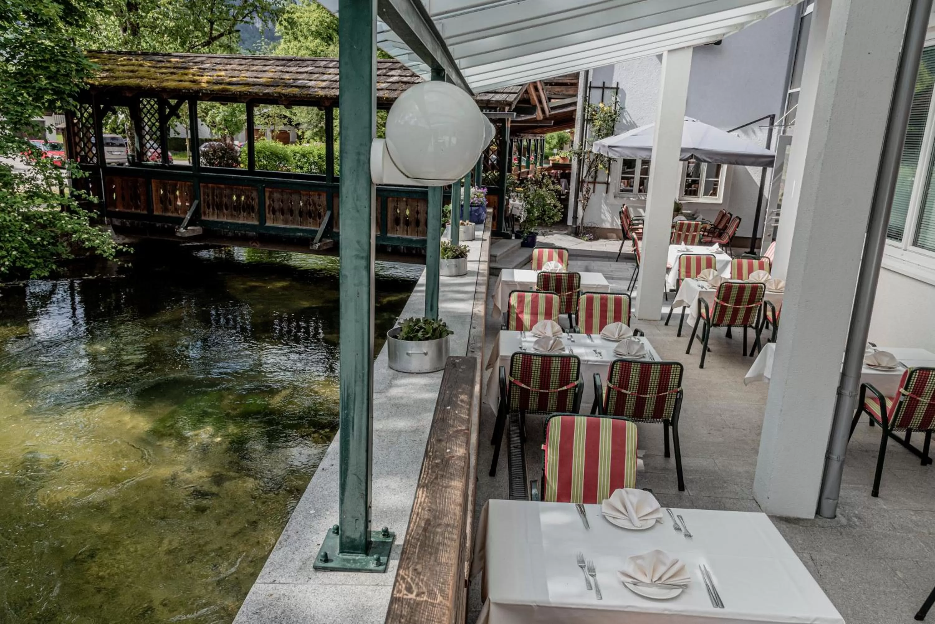 Restaurant/places to eat in Wohlfühlhotel Goiserer Mühle