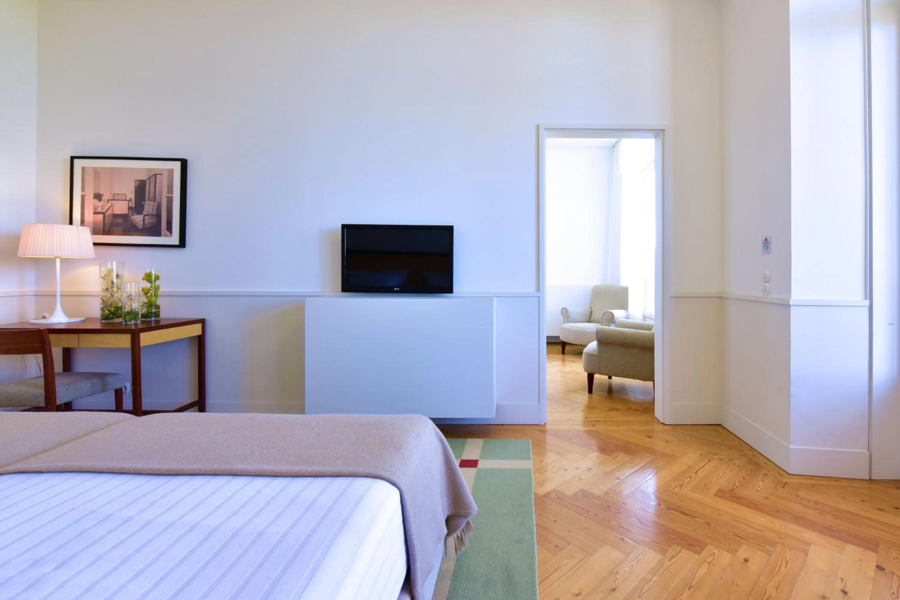 Photo of the whole room, Bed in Pousada da Serra da Estrela