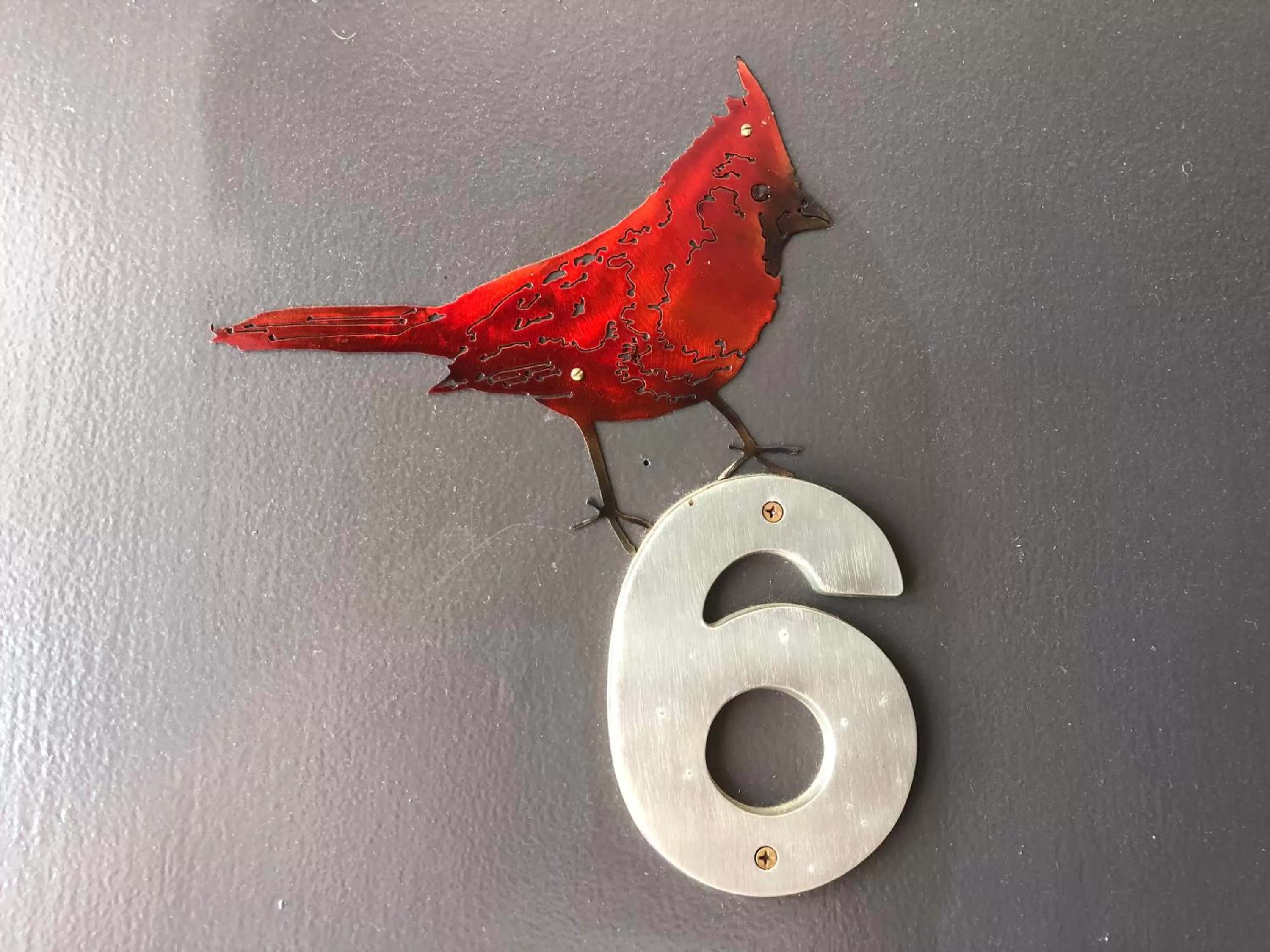 Decorative detail in Cardinal Inn