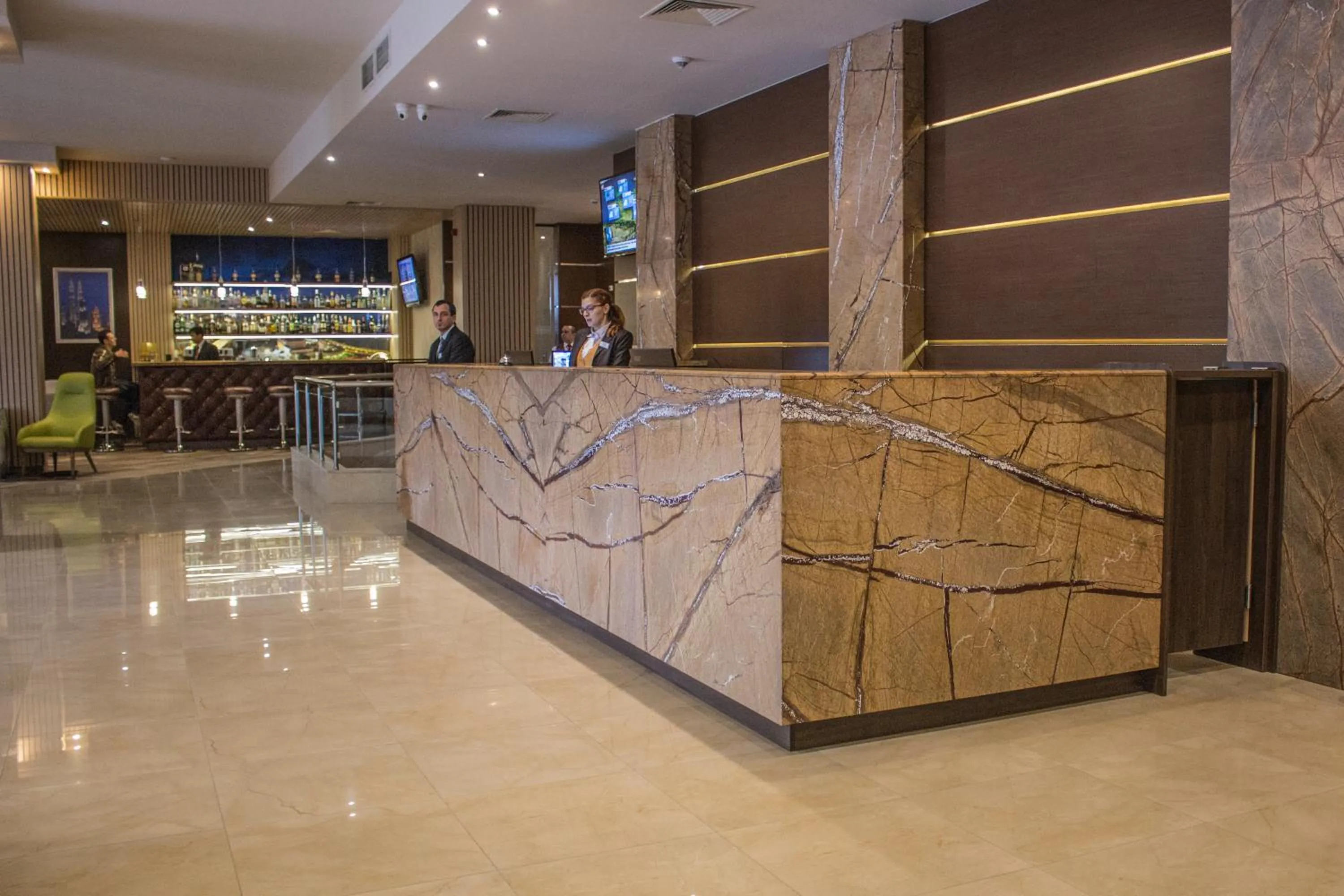 Lobby or reception in Hotel Golden Tulip Varna