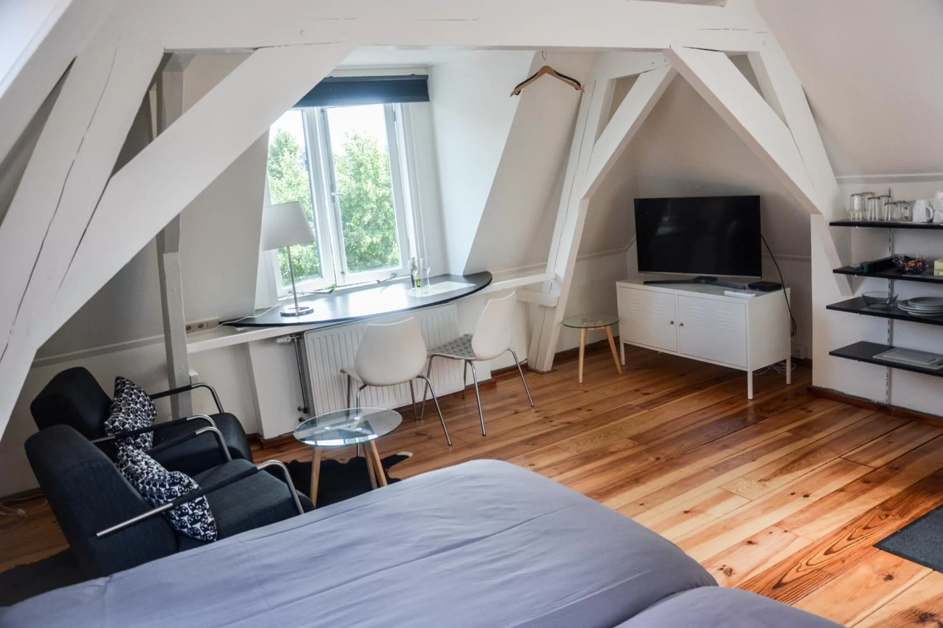 Seating area in Hotel de Vischpoorte, centrum Deventer en aan de IJssel