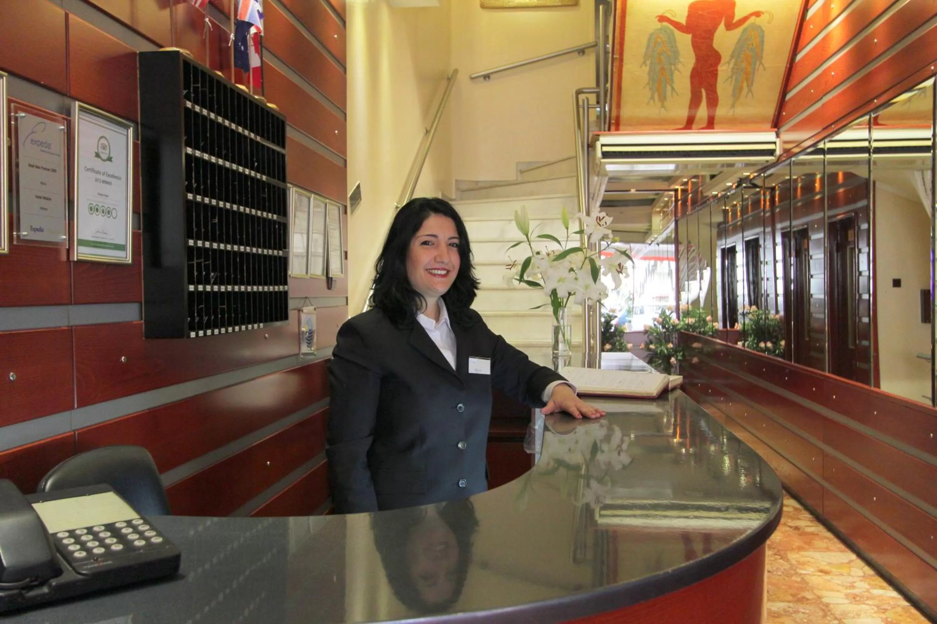 Staff in Attalos Hotel