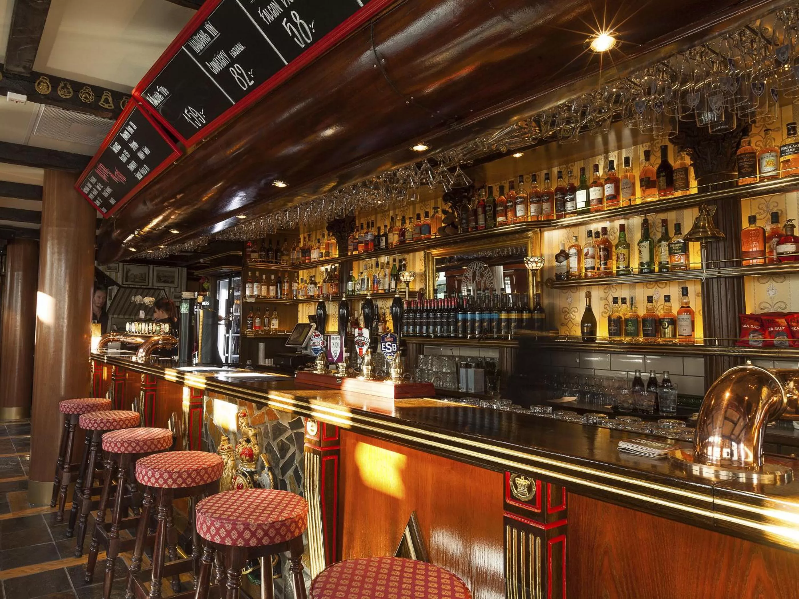 Lounge or bar in Hotel Bishops Arms Piteå