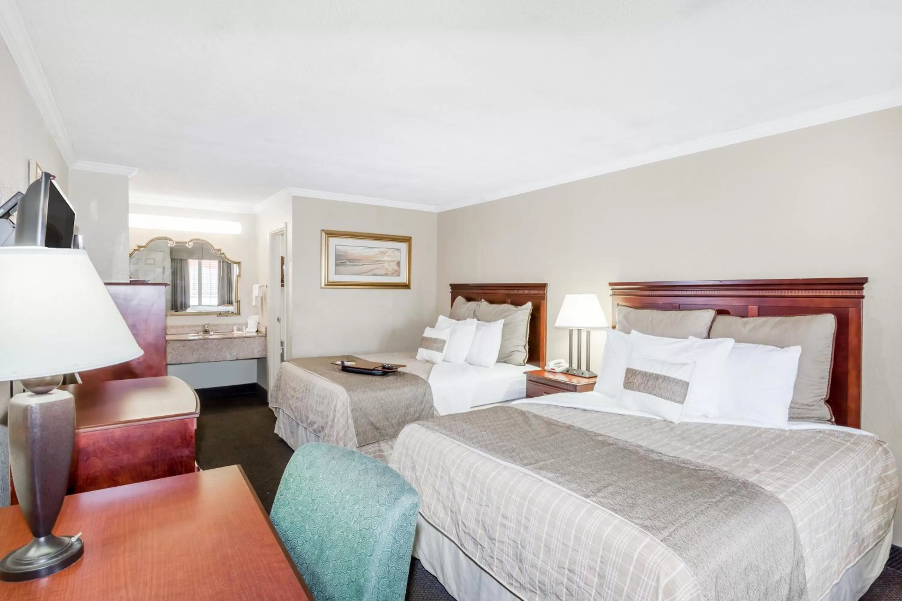 Bedroom, Bed in Days Inn by Wyndham Destin