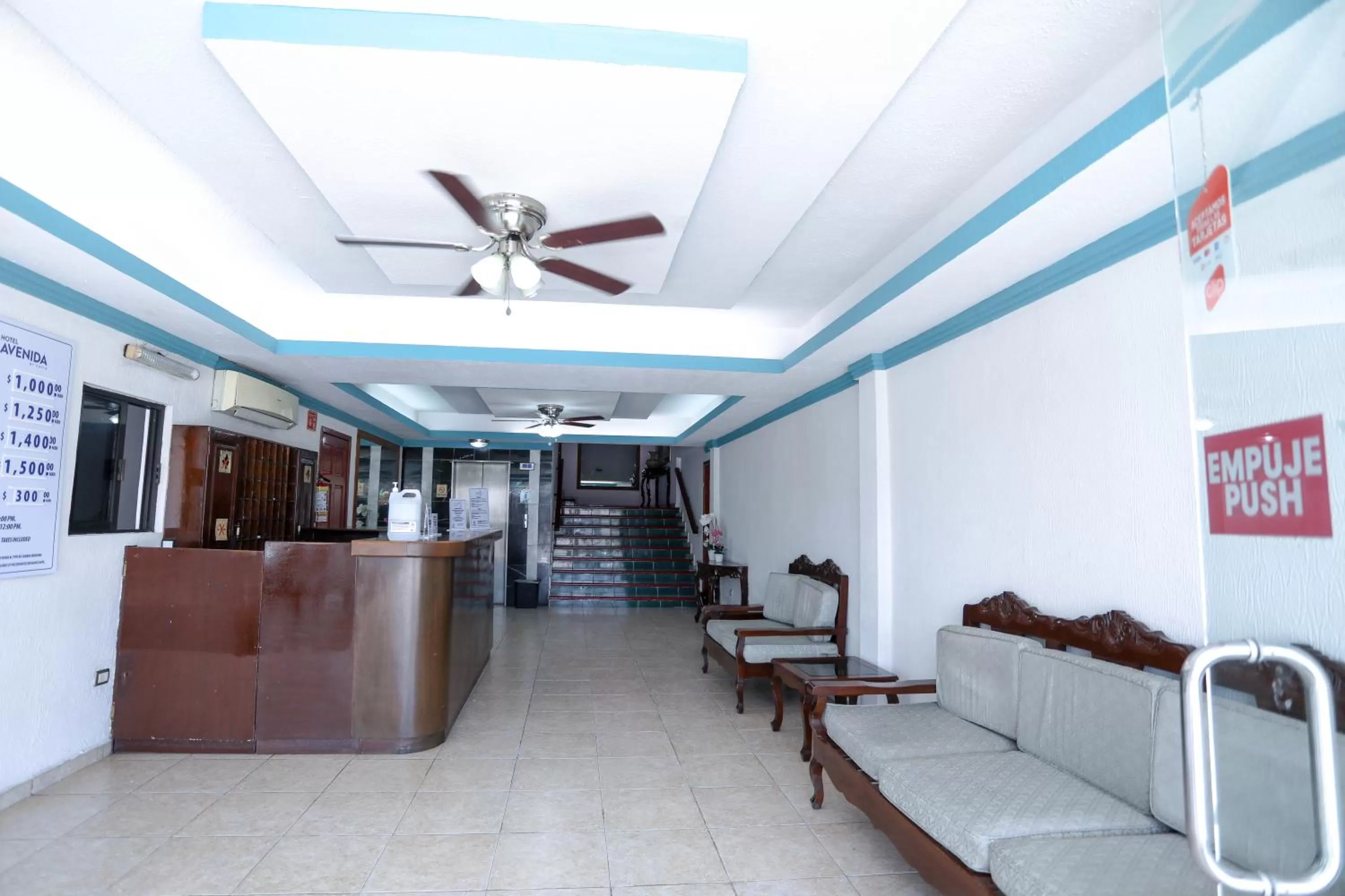 Lobby or reception in Hotel Avenida Cancun