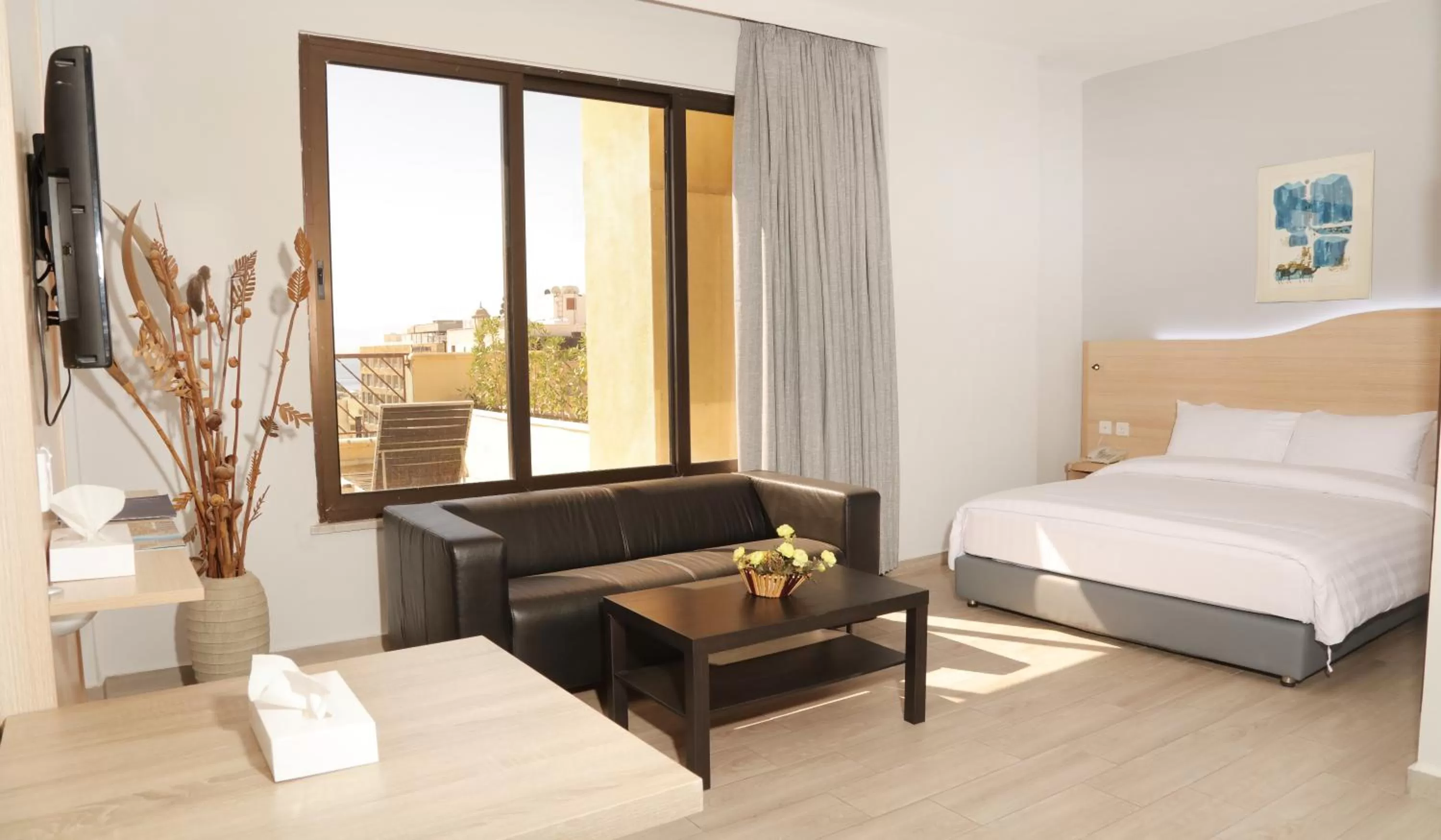 Bed in Golden Tulip Aqaba