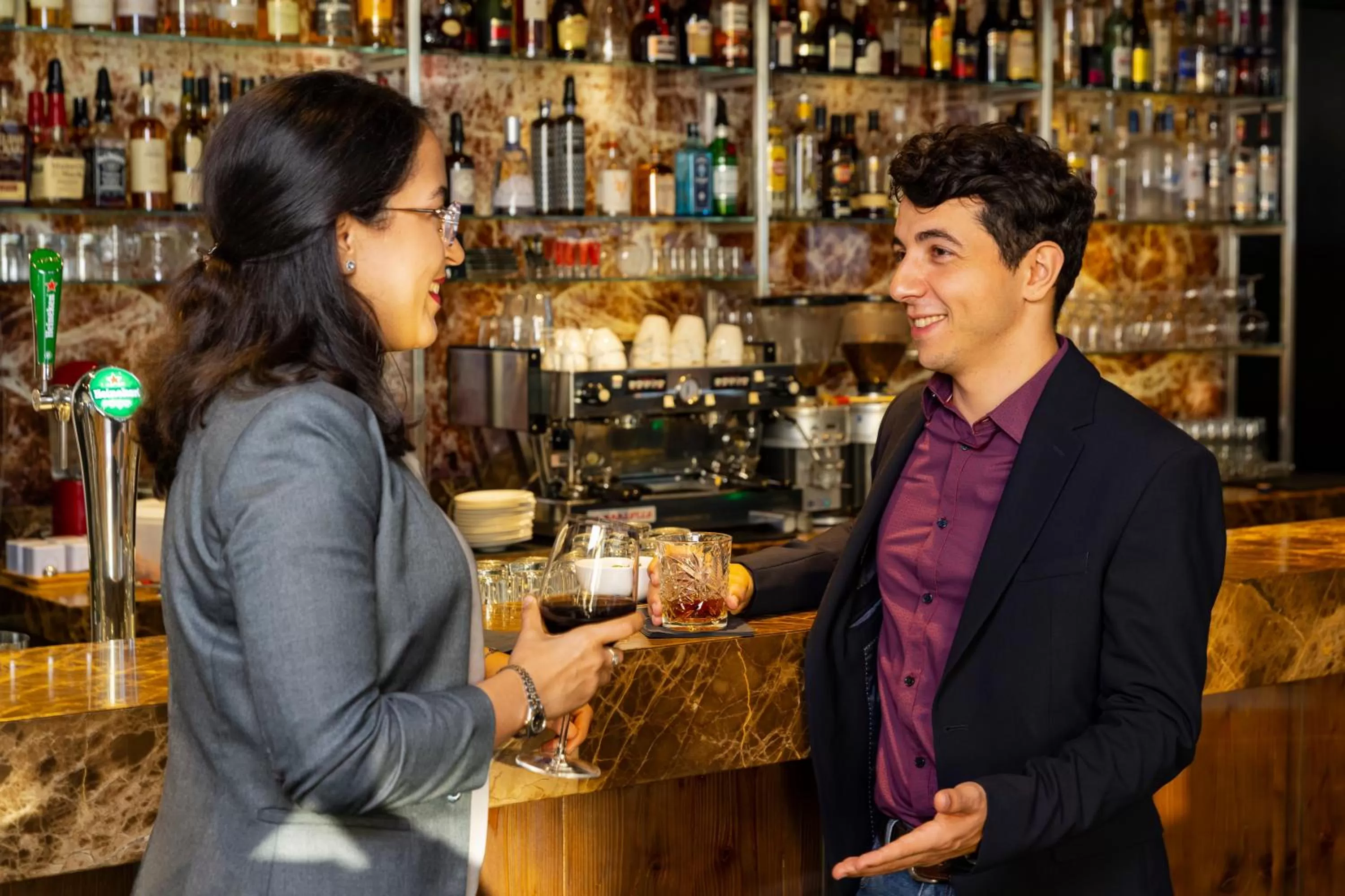 Lounge or bar in Crowne Plaza Amsterdam - South by IHG