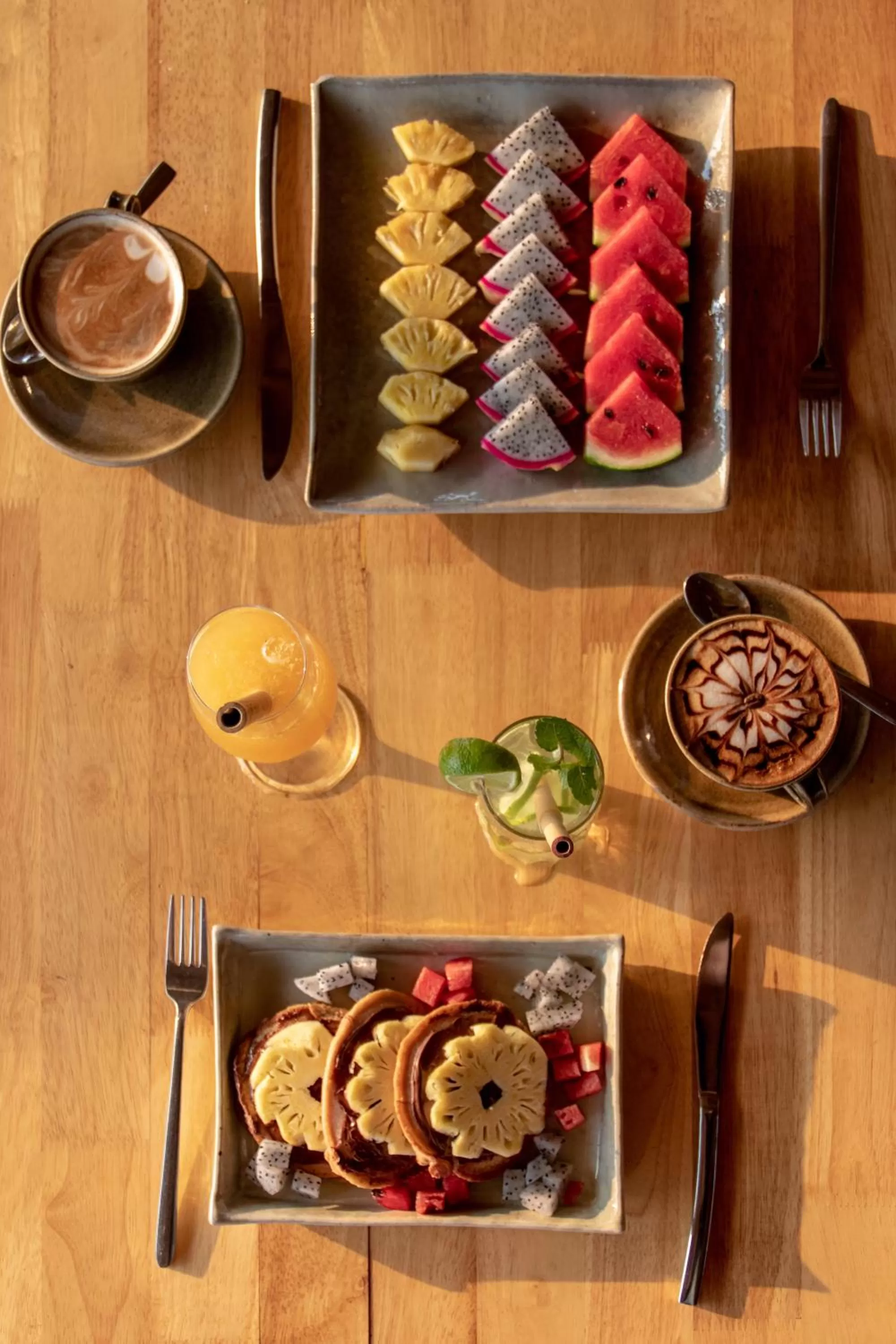 Food and drinks in Hanchey Bamboo Resort