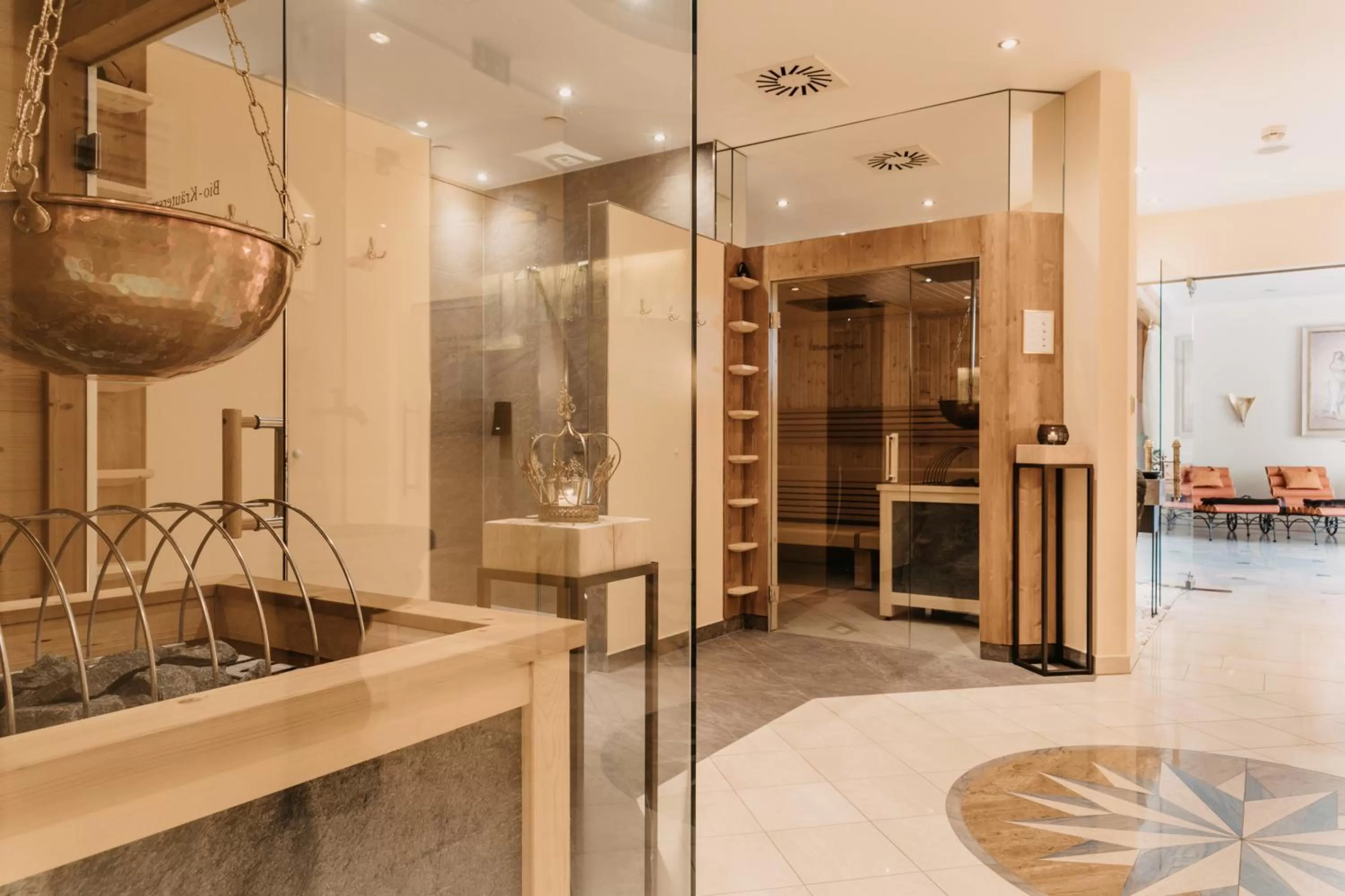 Sauna in Hotel AlpenSchlössl