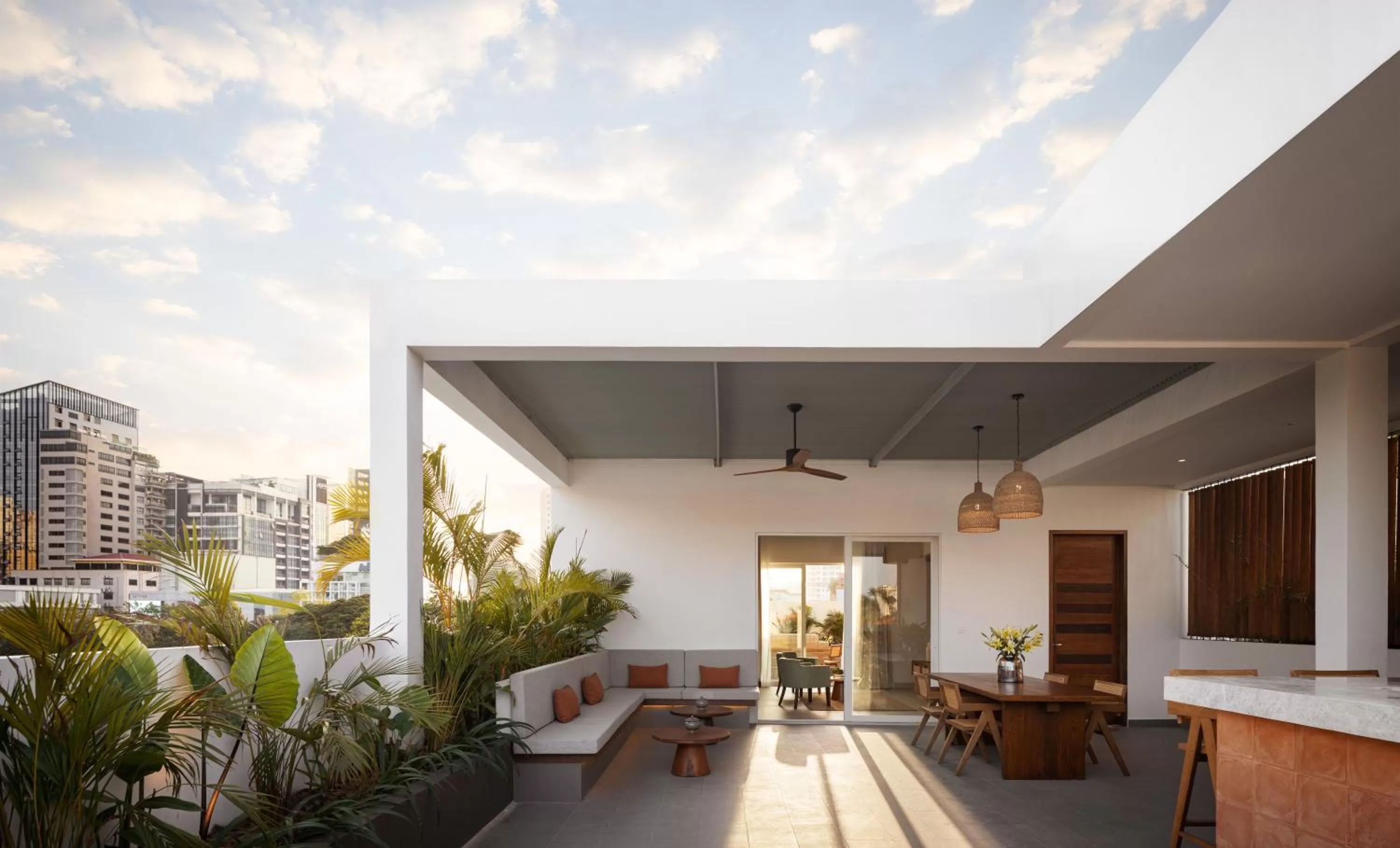 Patio in Plantation Urban Resort & Spa