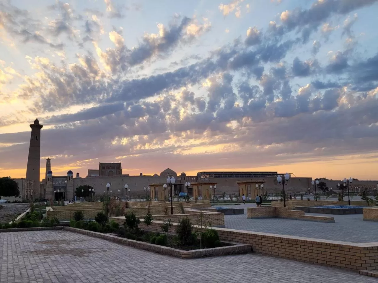 Landmark view in madrasah Polvon-Qori boutique hotel