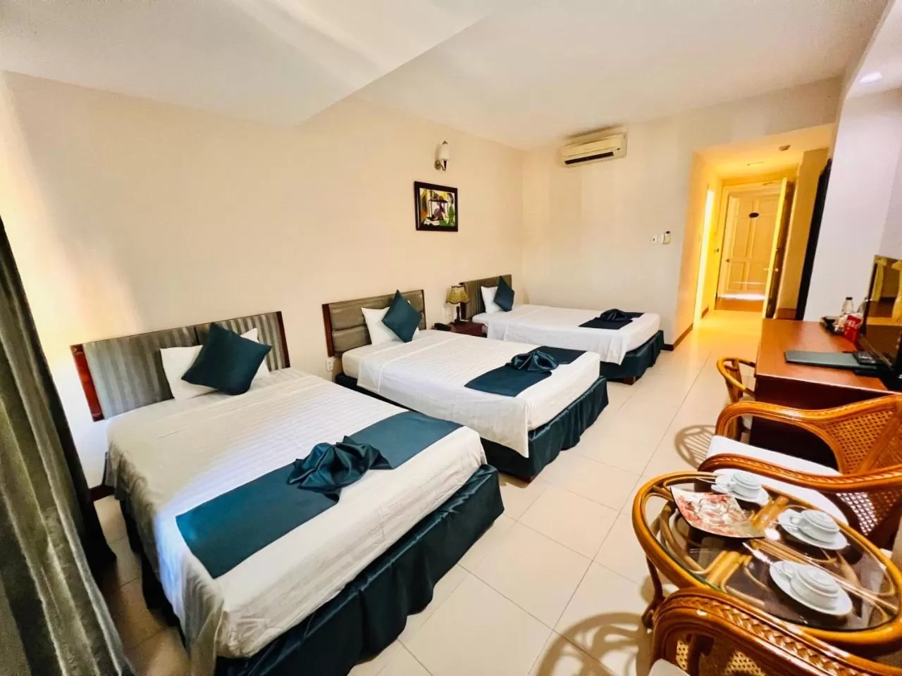 Bed in The Coast Hotel Vung Tau