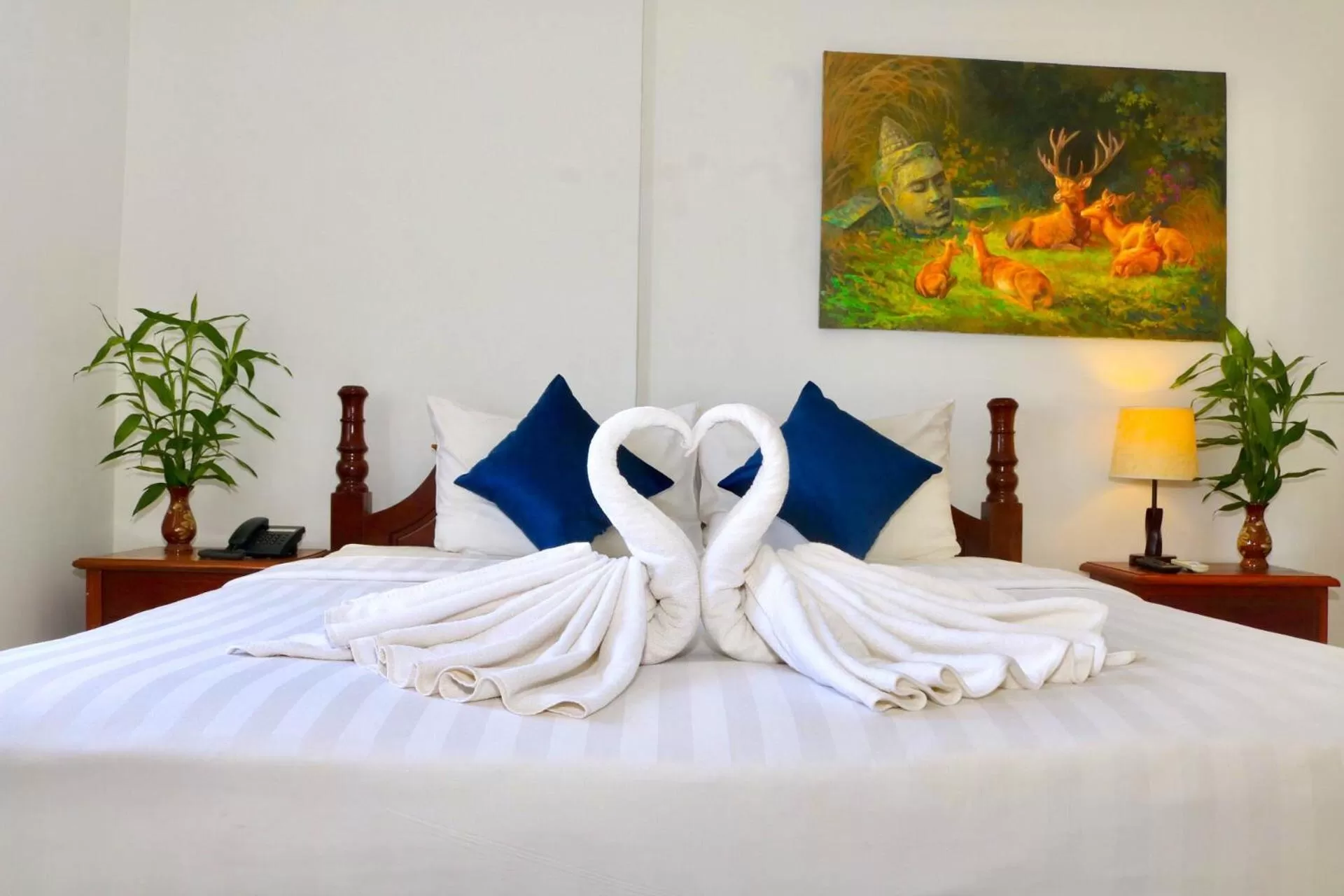 Bed in The Blanc Residence