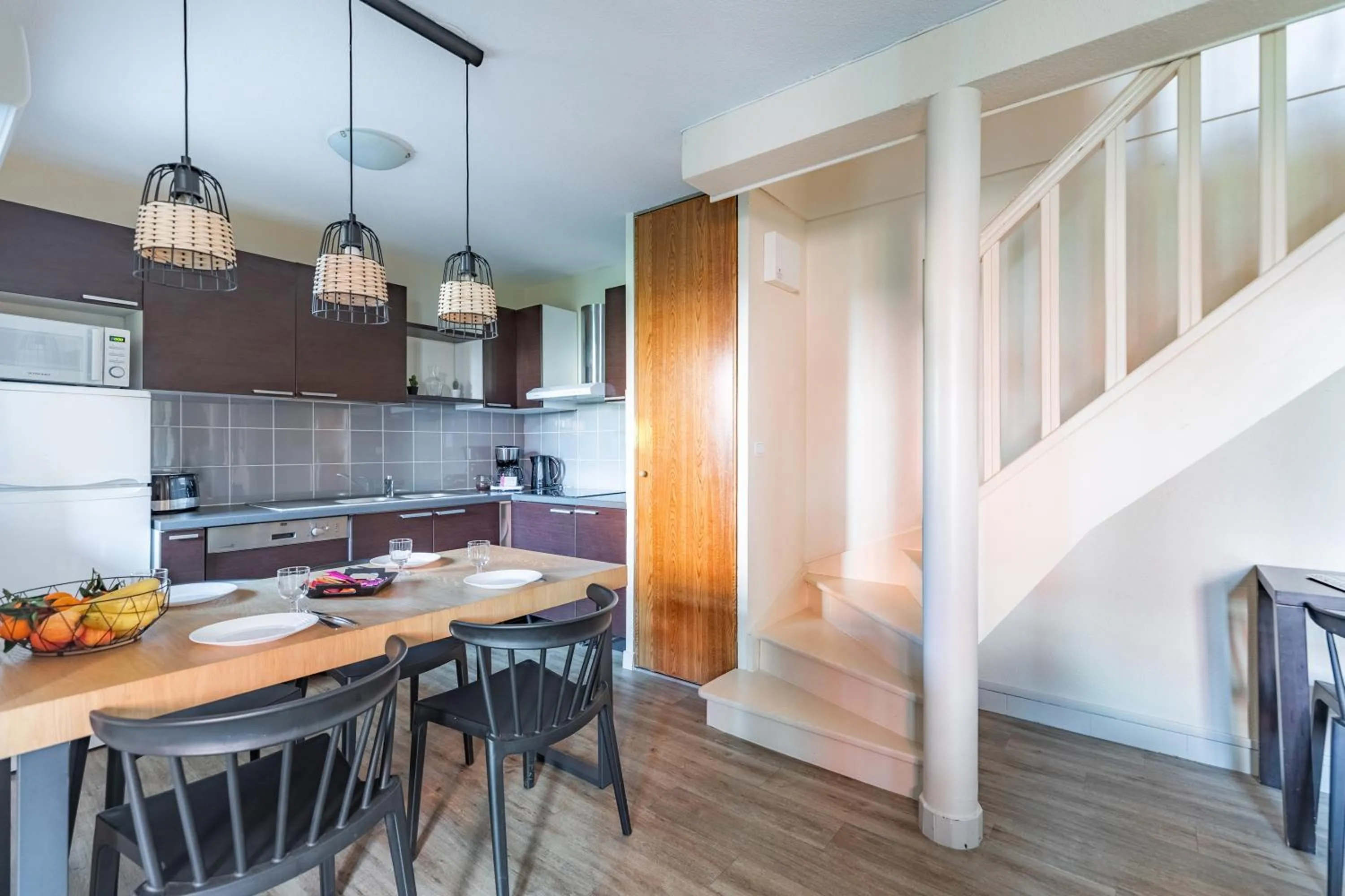 Kitchen or kitchenette in Appart'City Classic Toulouse Saint-Simon