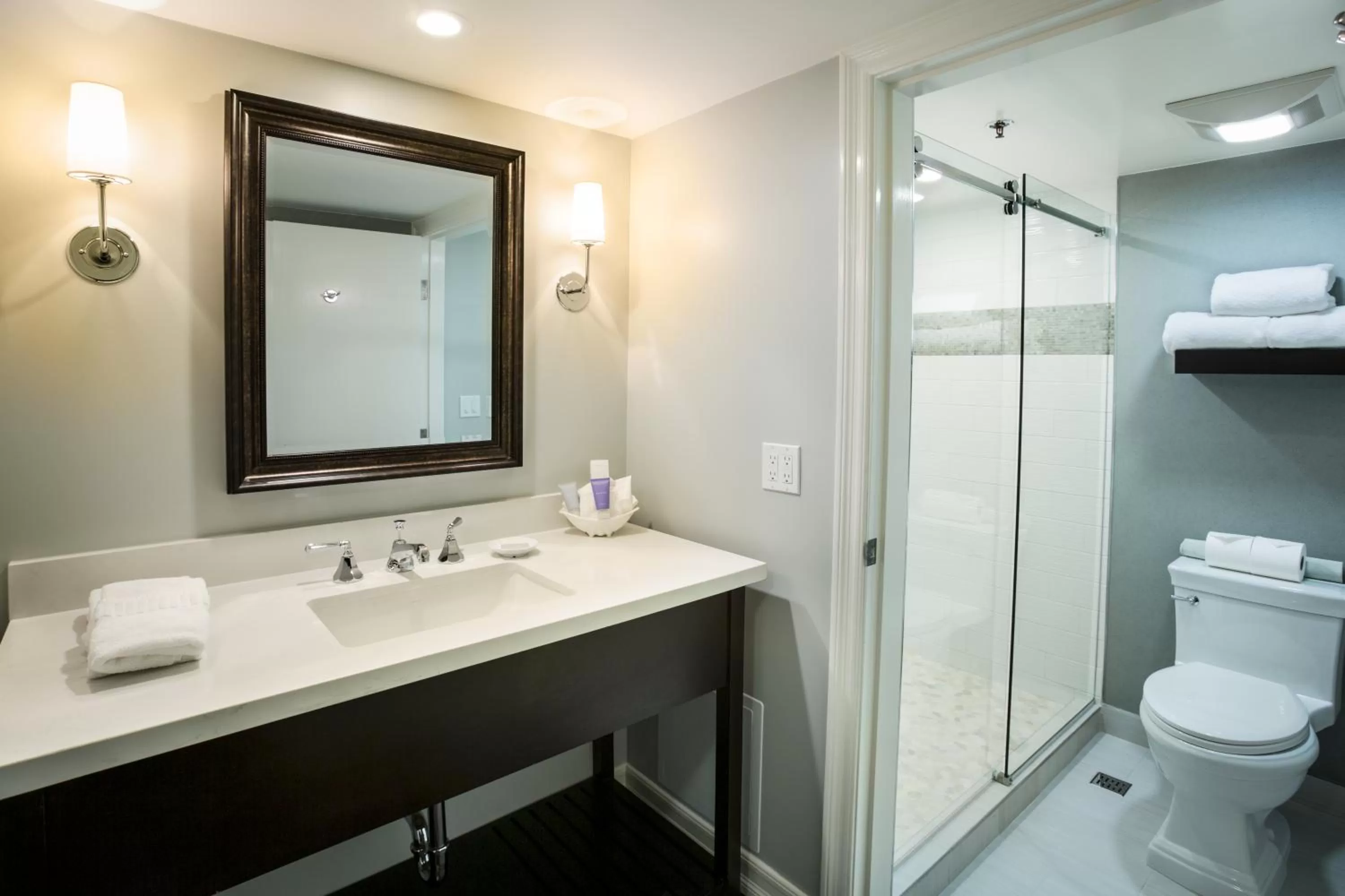 Bathroom in Hotel Metropole