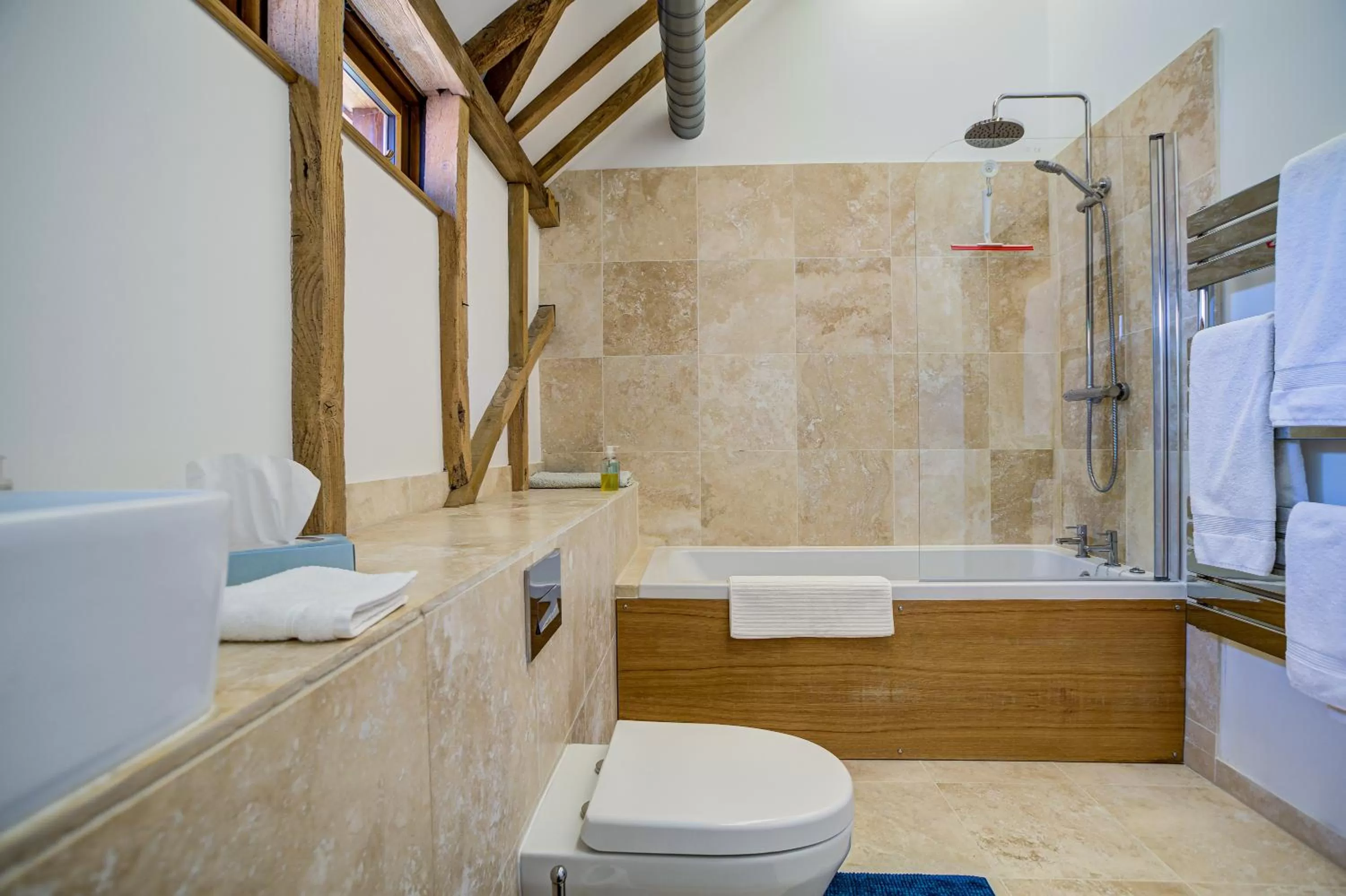 Bathroom in South Park Farm Barn