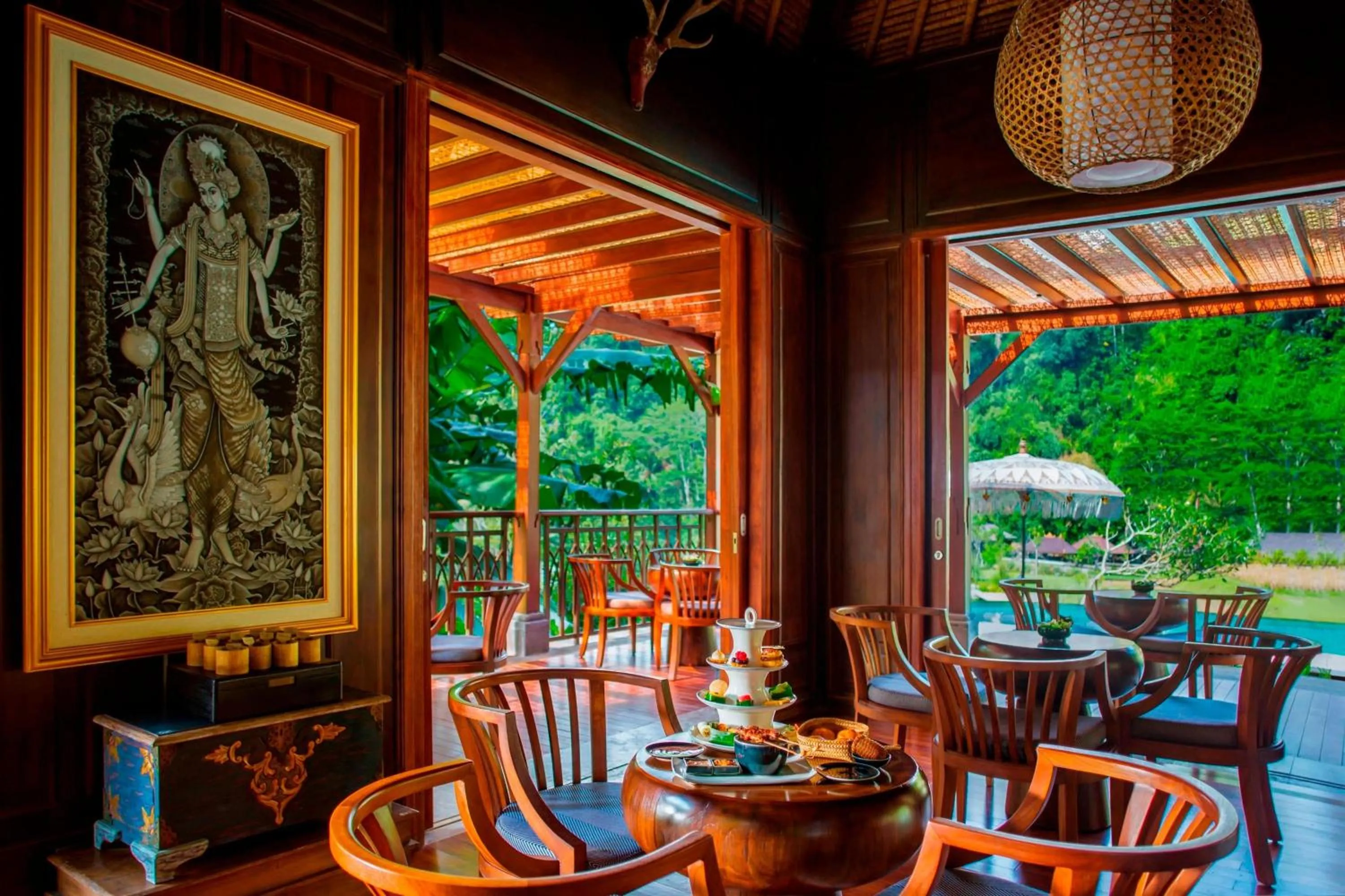 Restaurant/places to eat in Mandapa, a Ritz-Carlton Reserve