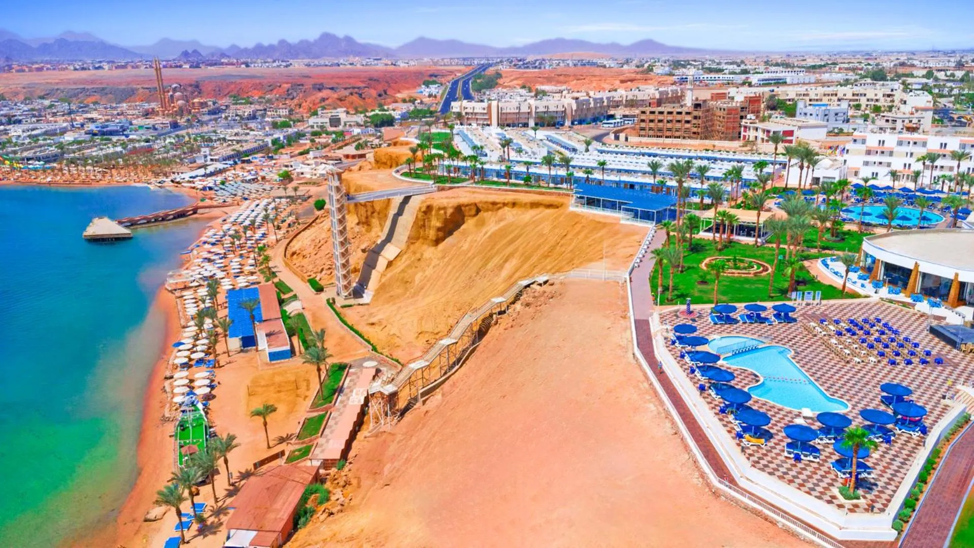 Bird's eye view in Albatros Sharm Resort - By Pickalbatros