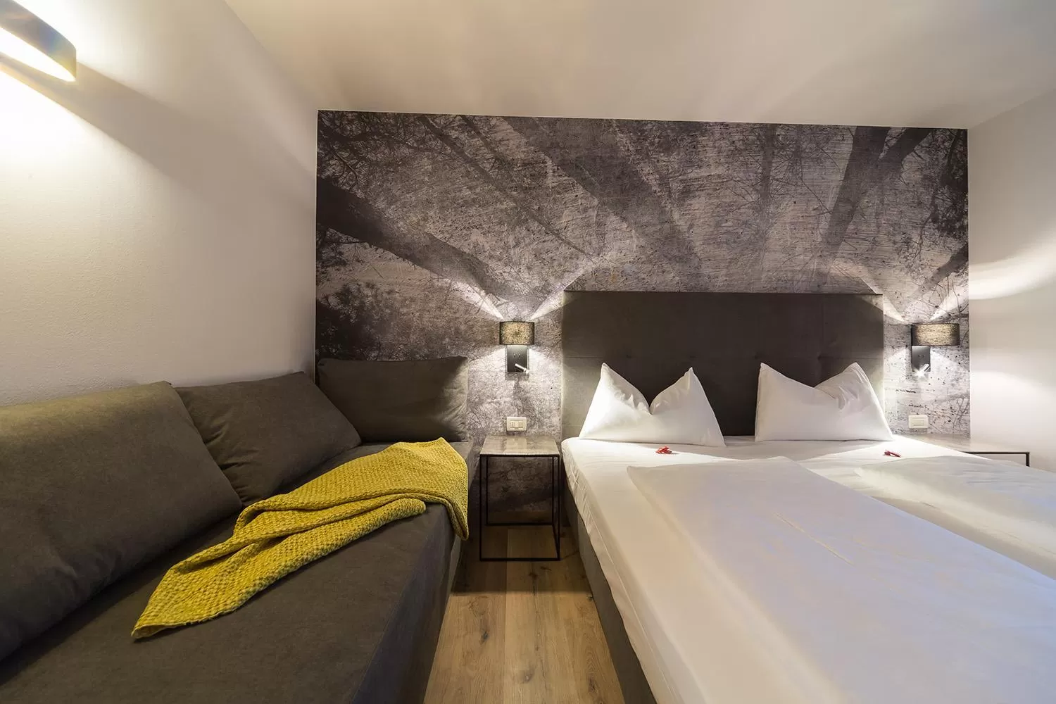 Bed in Eden Apartments