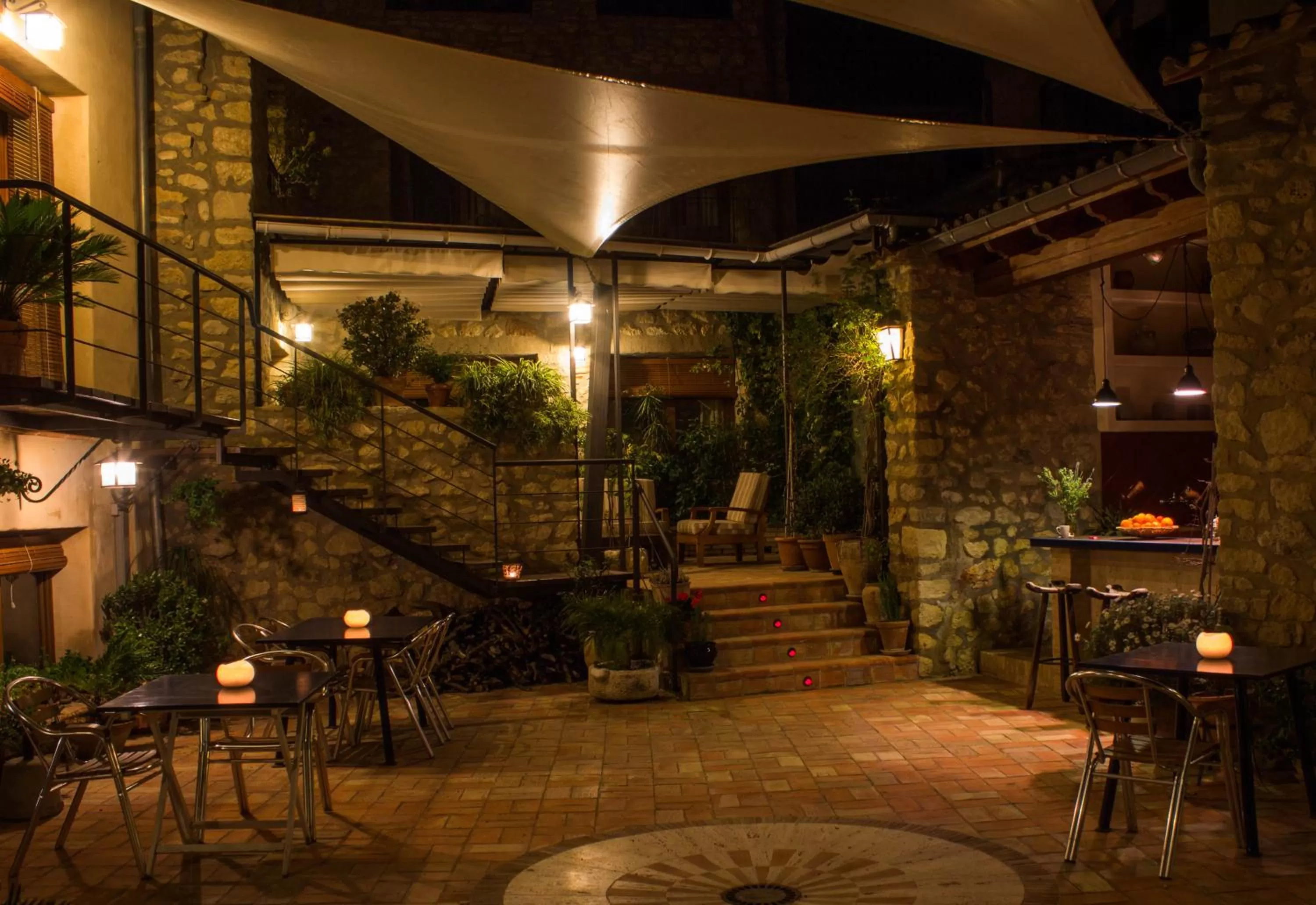 Decorative detail, Restaurant/Places to Eat in La Font D'Alcala