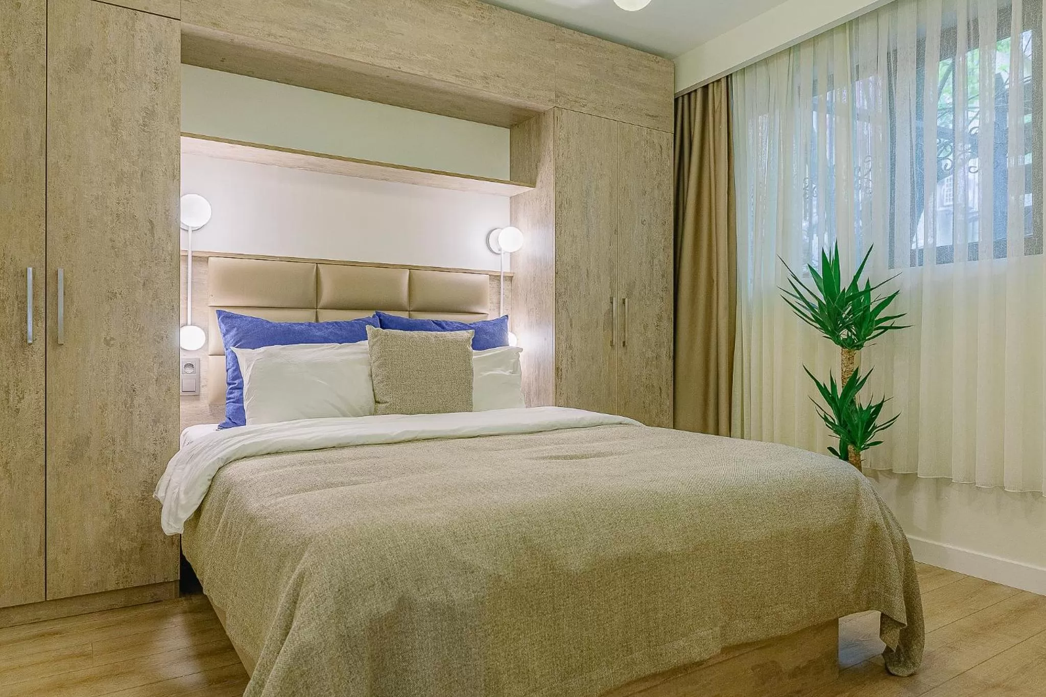 Bed in The Wilson Galata Hotel