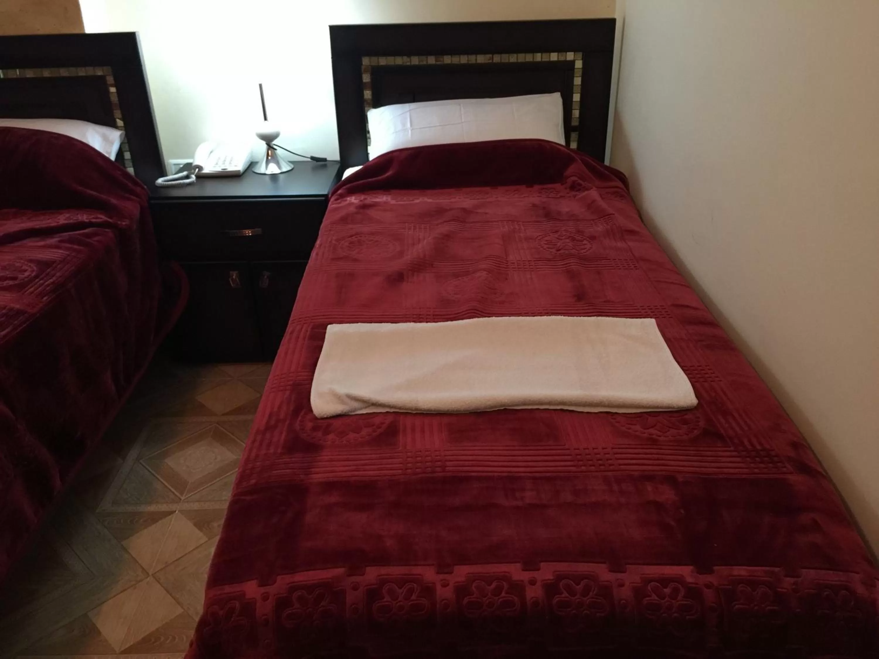 View (from property/room), Bed in Isra Hotel