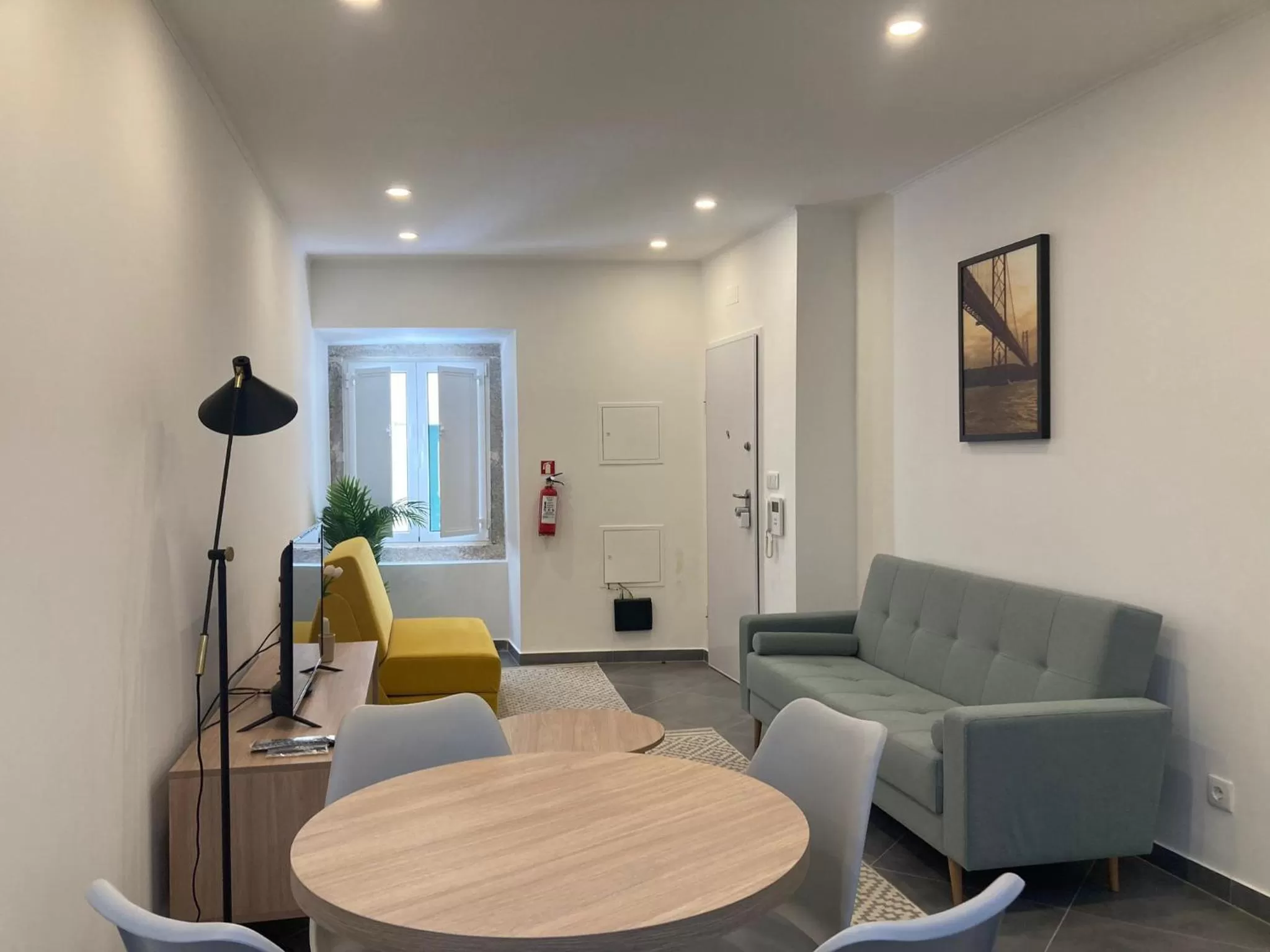 Seating Area in Loios Studios and Apartments