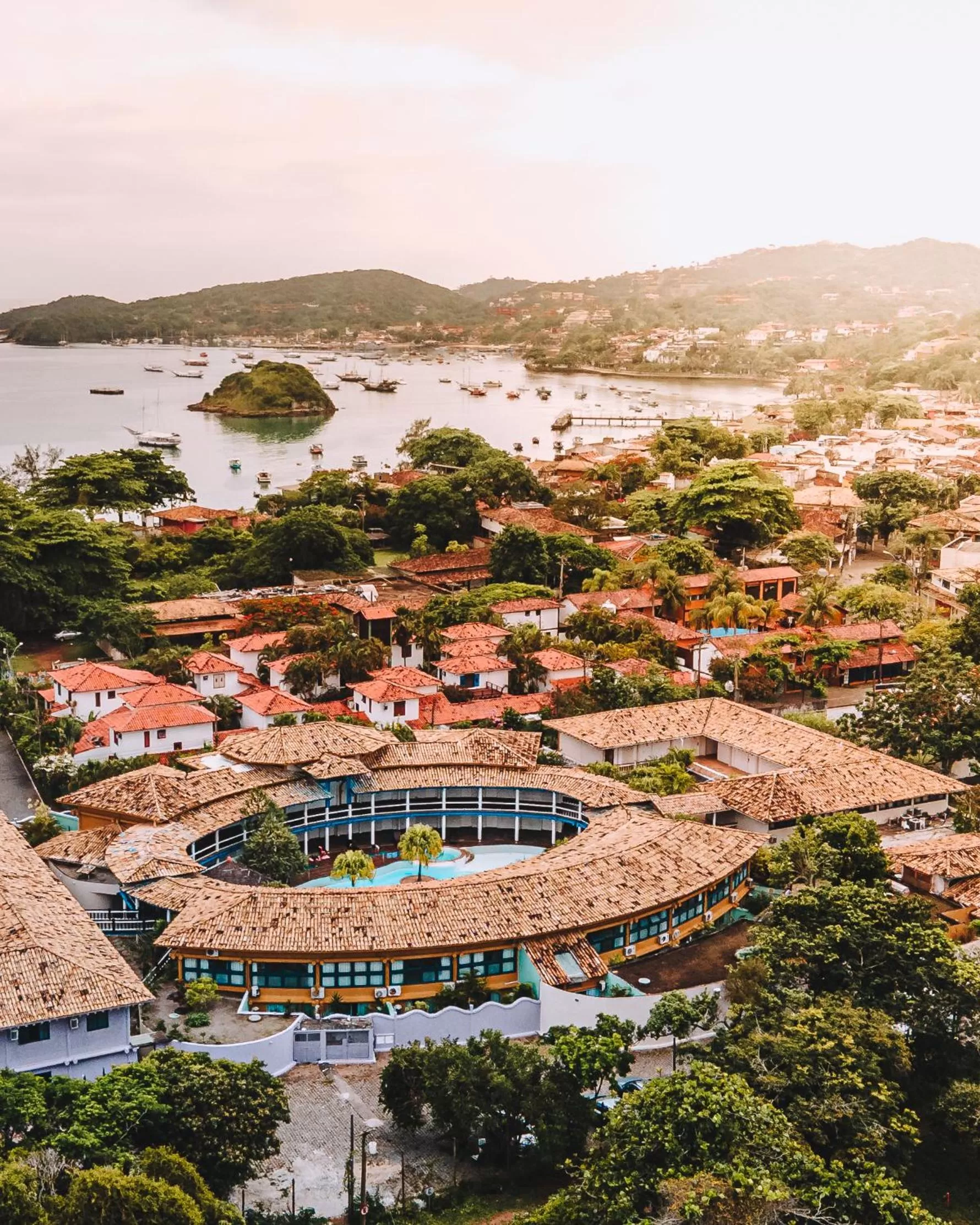 Property building, Bird's-eye View in Selina Buzios