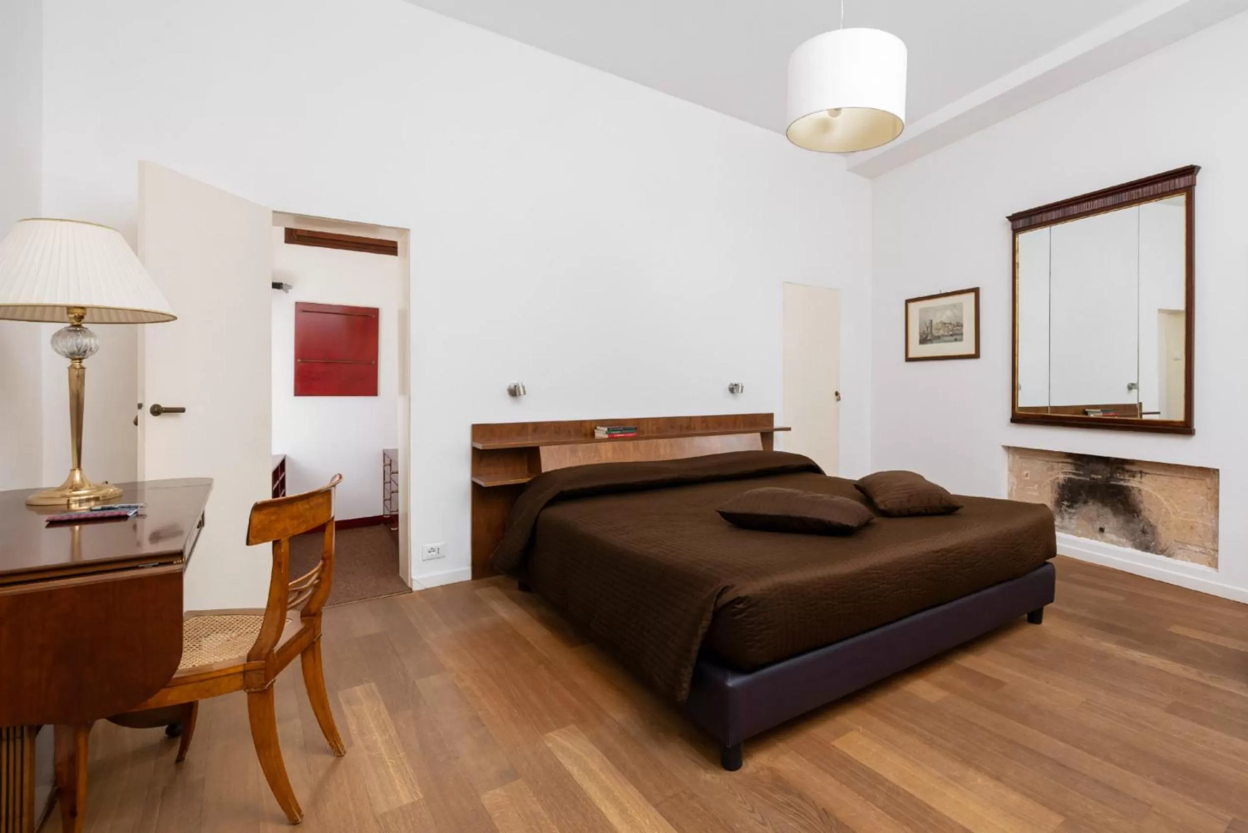 Bedroom, Bed in Residence Ca' Foscolo