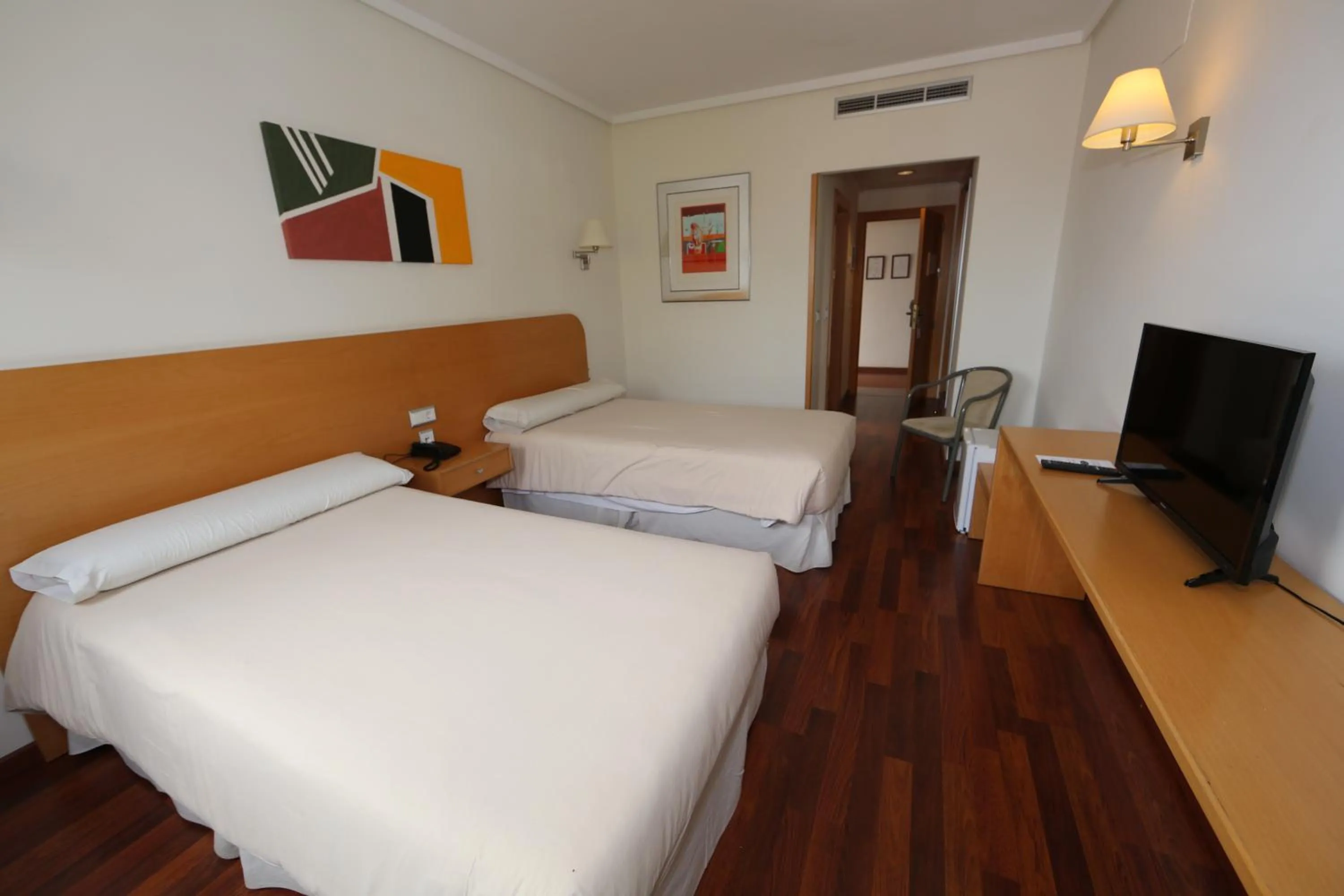 Bed in Hotel Universidad