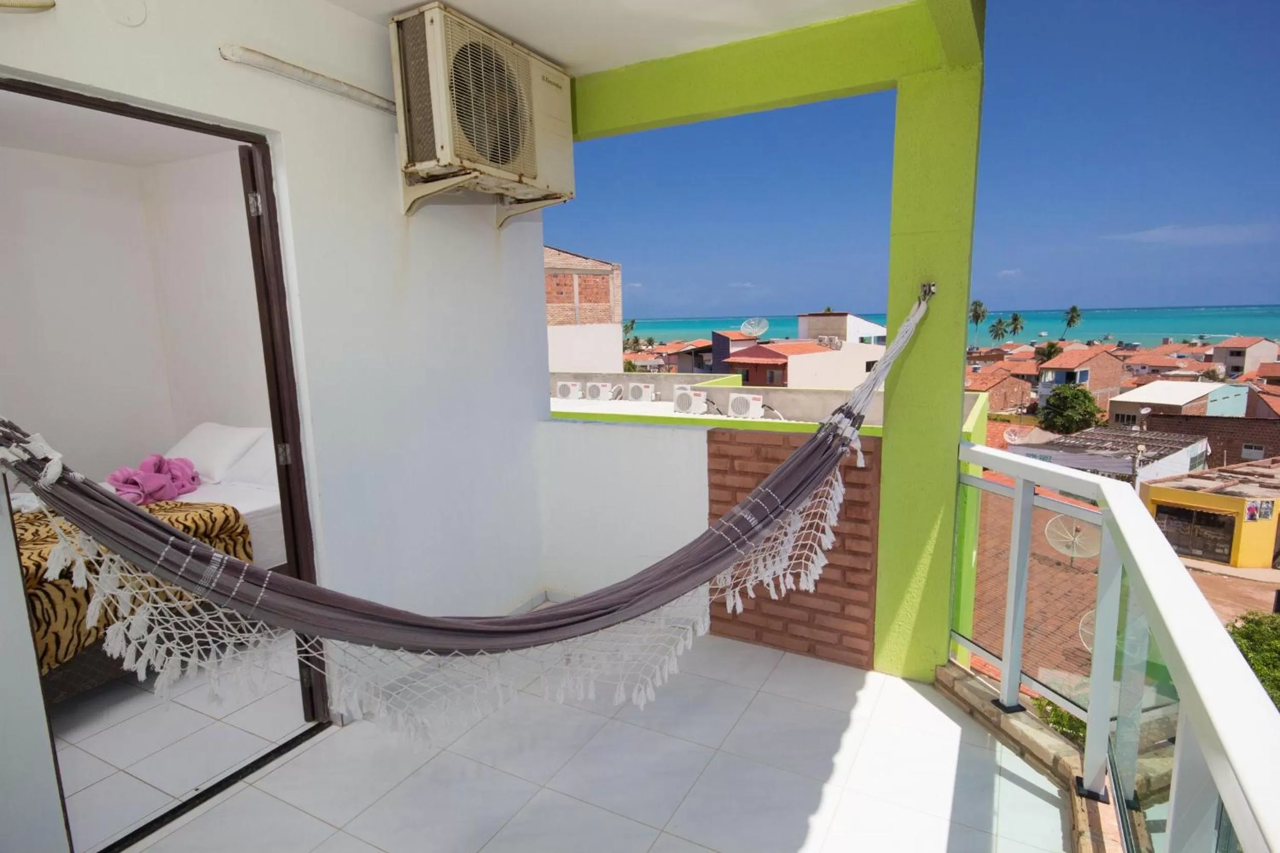 Day, Balcony/Terrace in Pousada Verdes Mares