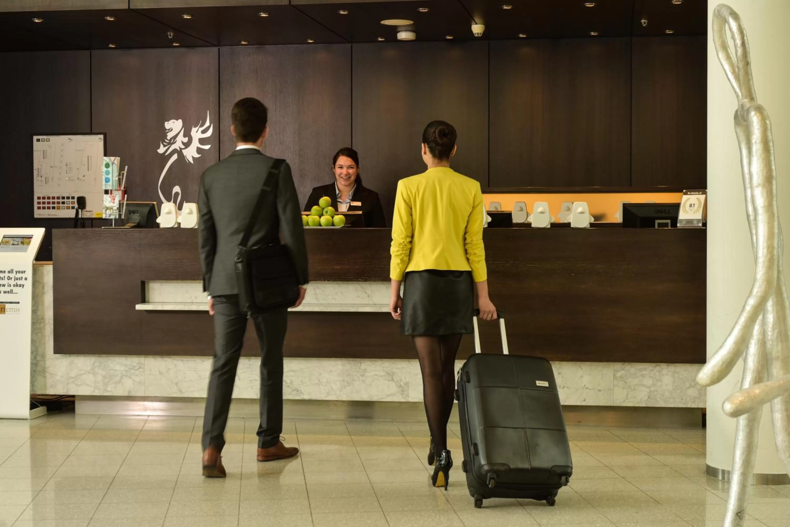 Lobby or reception in Hotel Artemis Amsterdam
