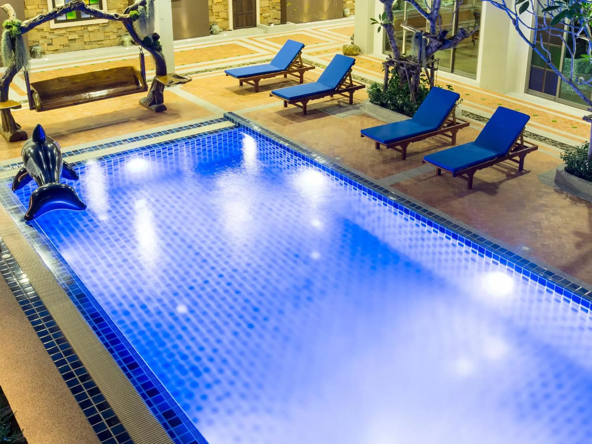 Swimming pool in The Agate Pattaya Boutique Resort