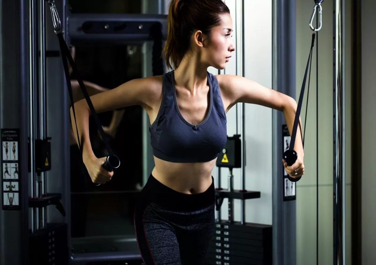 Fitness centre/facilities in Residence G Nanshan