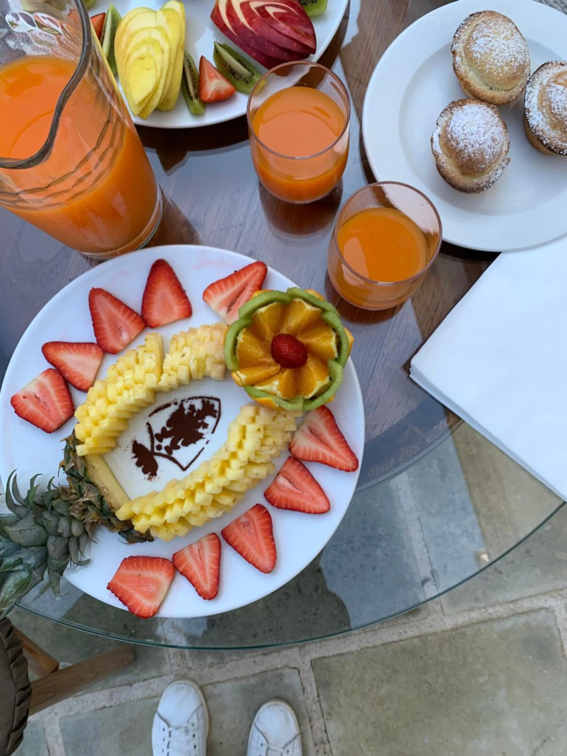 Buffet breakfast in Palazzo Castriota