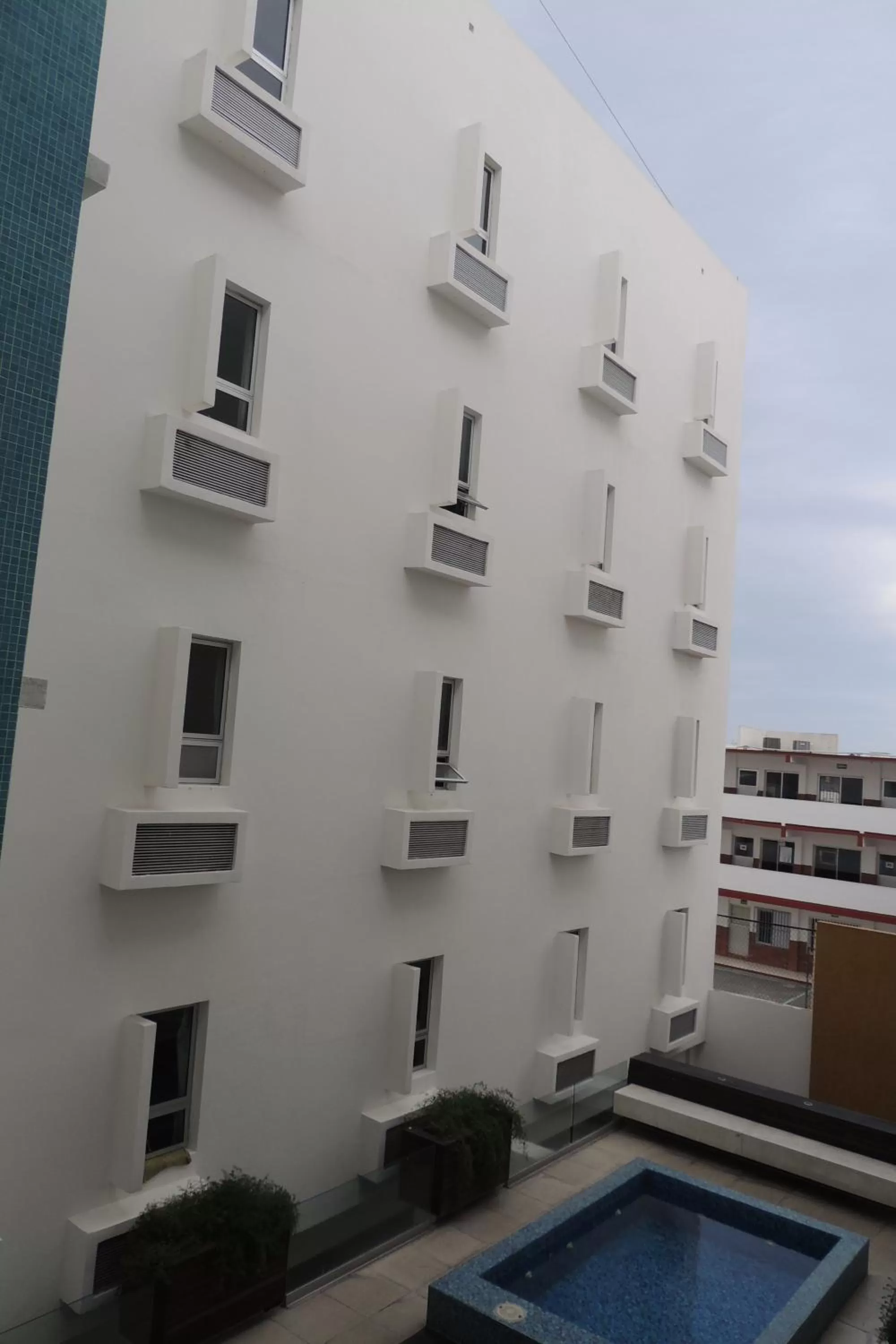 Property building in Nu Hotel