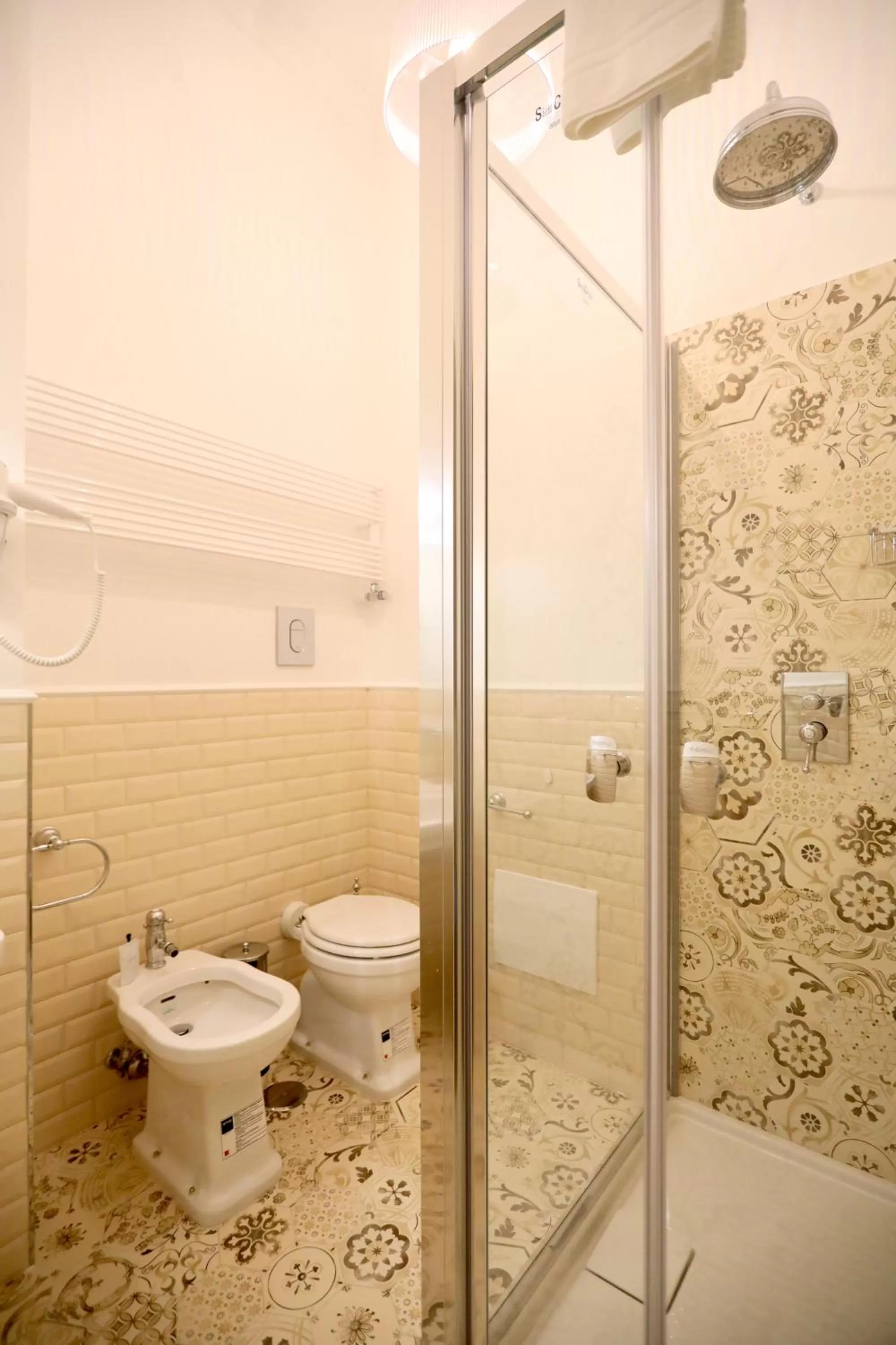 Shower in Macchiato Suites Boutique Guest House