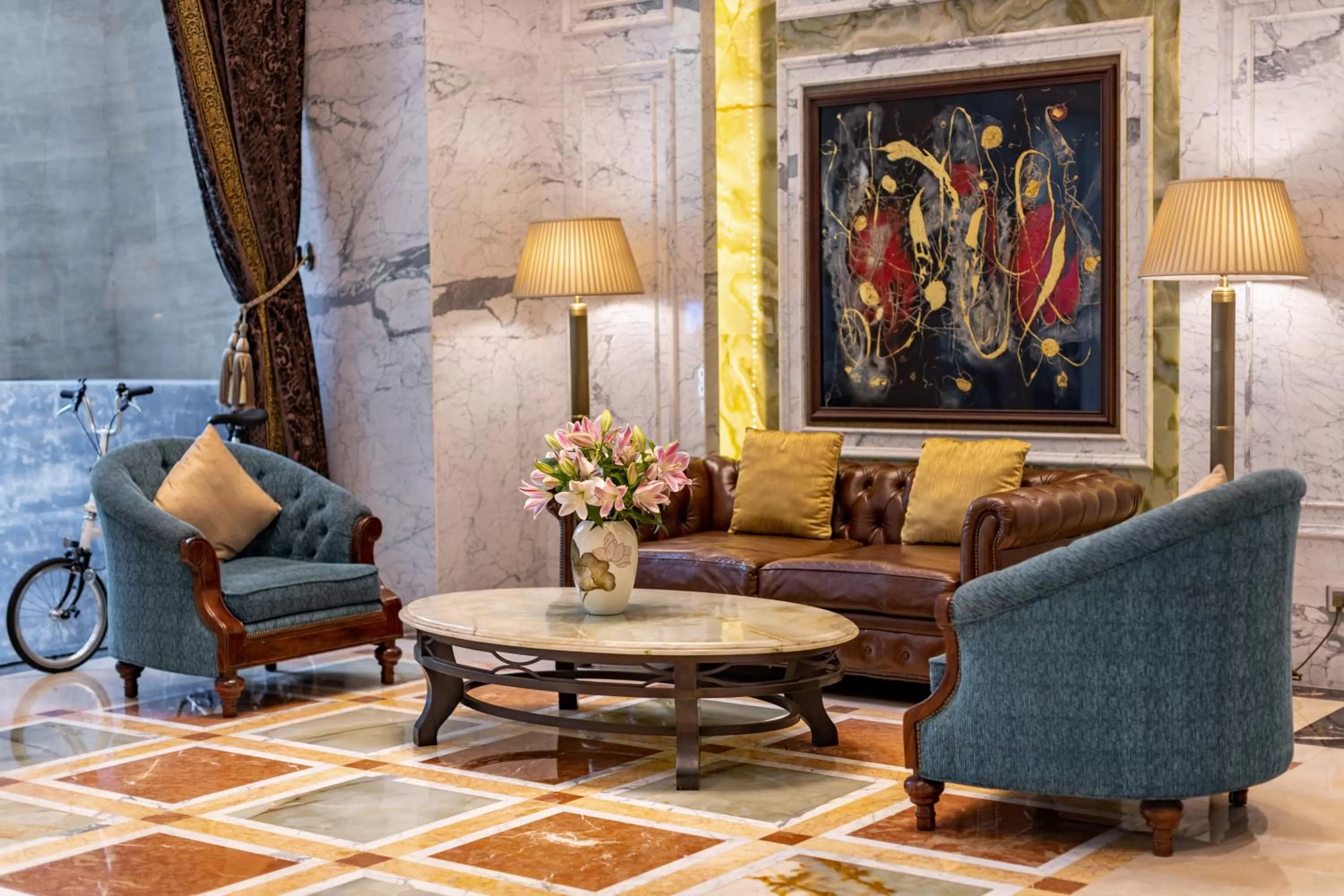 Lobby or reception in The Lapis Hotel