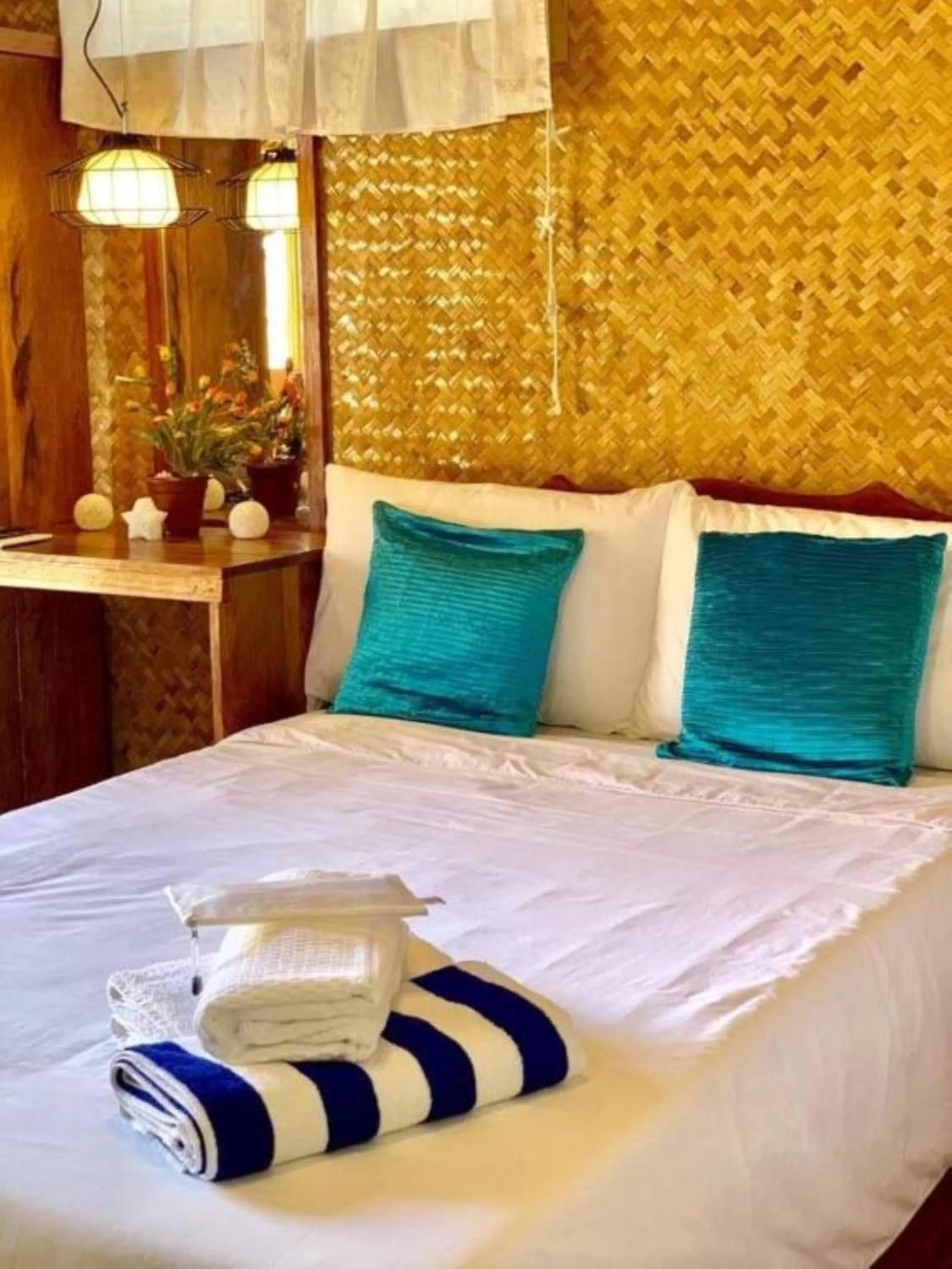 Bed in Peak View Resort