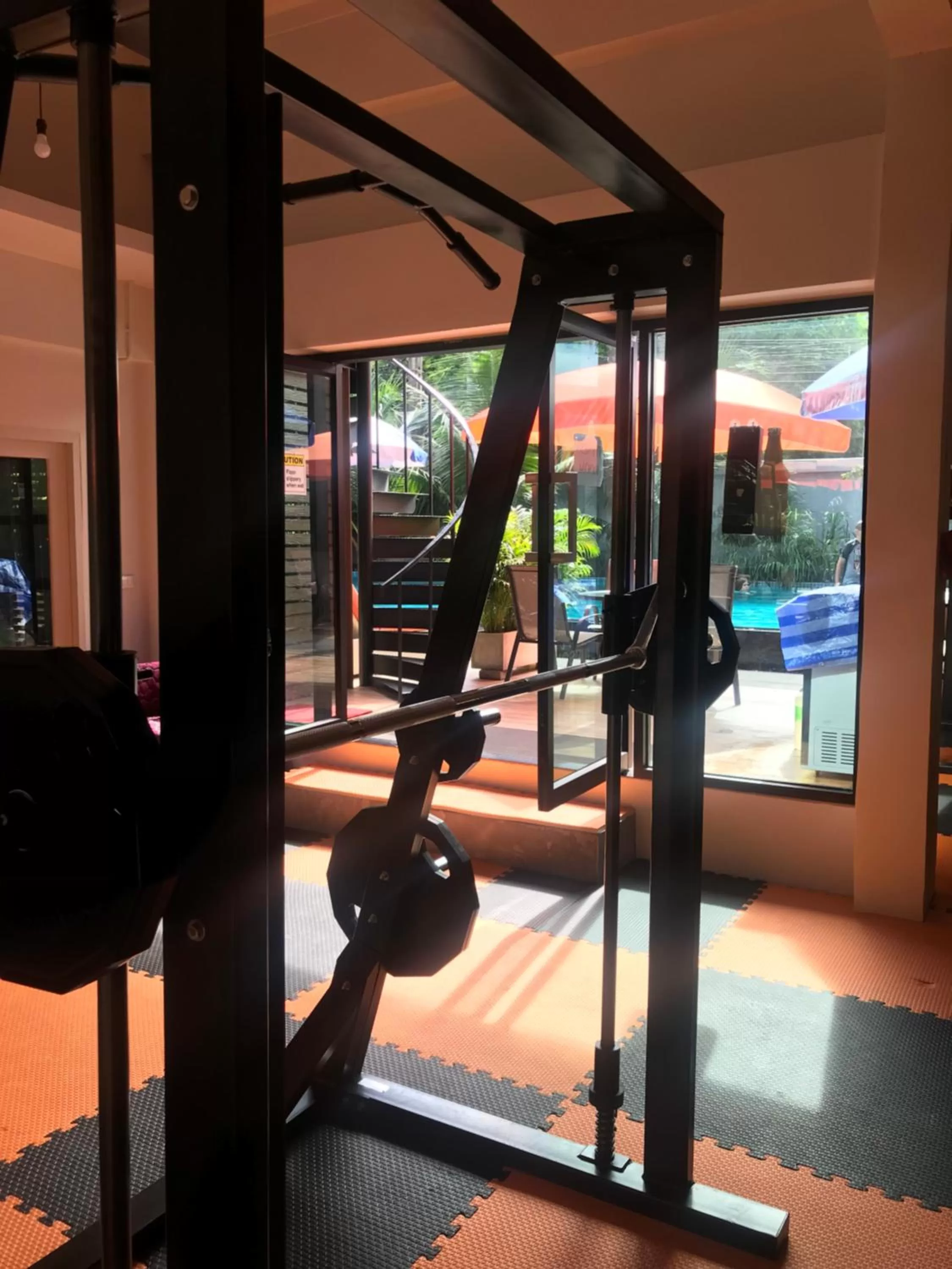 Fitness centre/facilities in V20 Boutique Jacuzzi Hotel